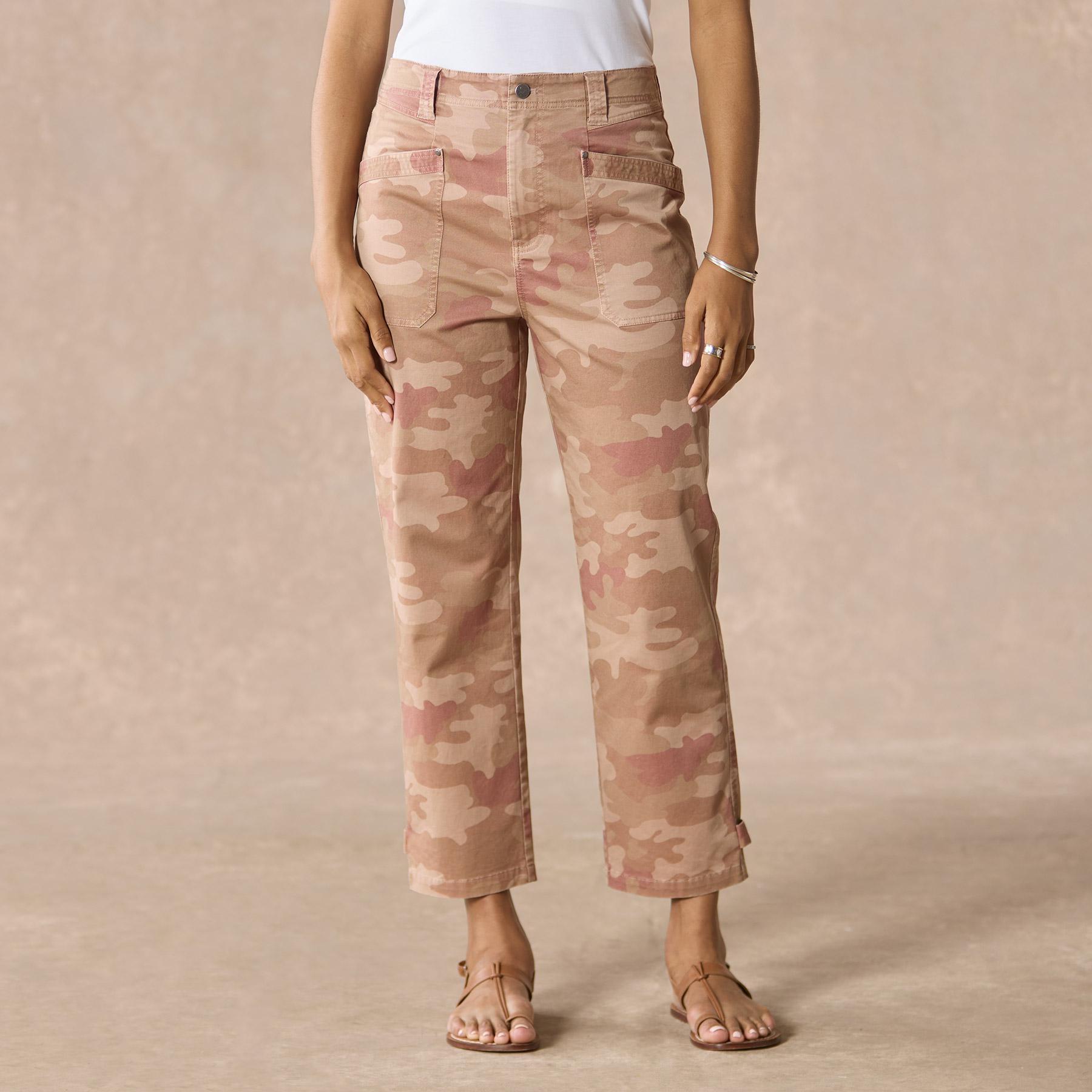 sundance-Hayes Camo Pants, Petite-Sundance Outlet