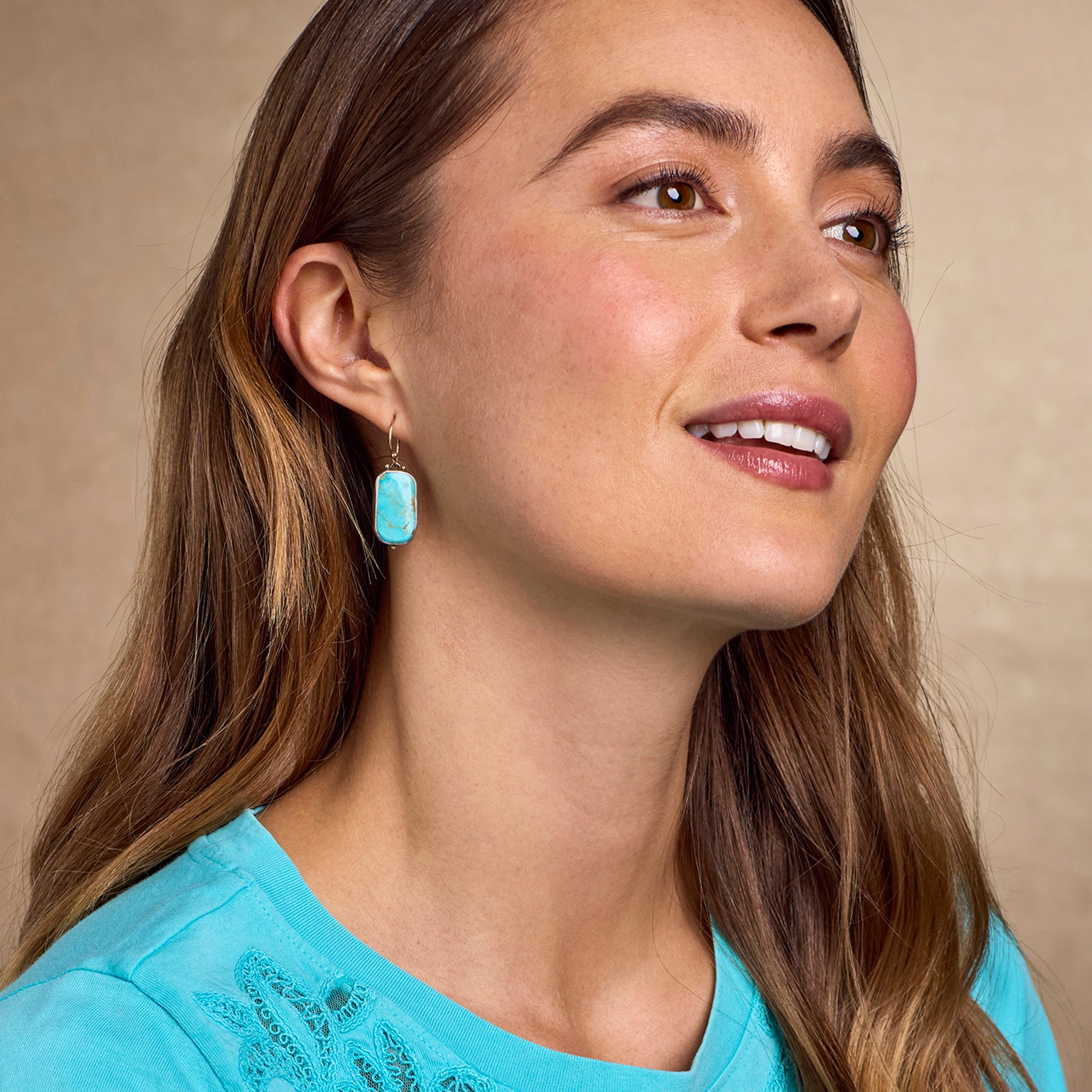 sundance-Arizona Turquoise Earrings-Sundance Outlet