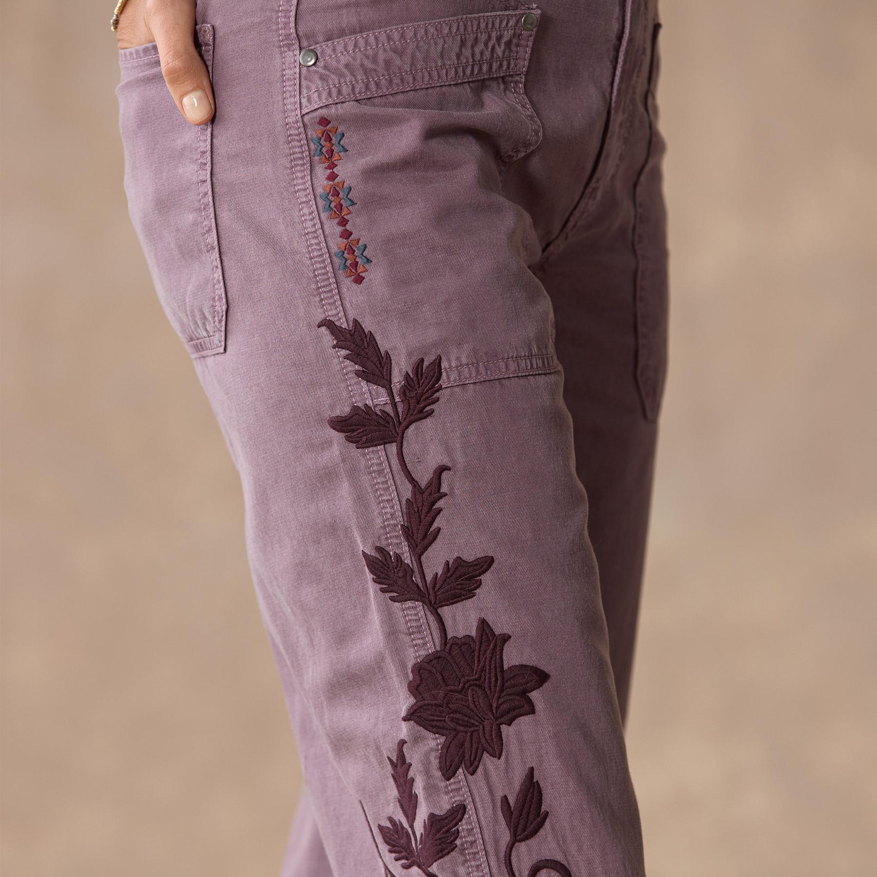 sundance-Shadow Garden Pants-Sundance Outlet