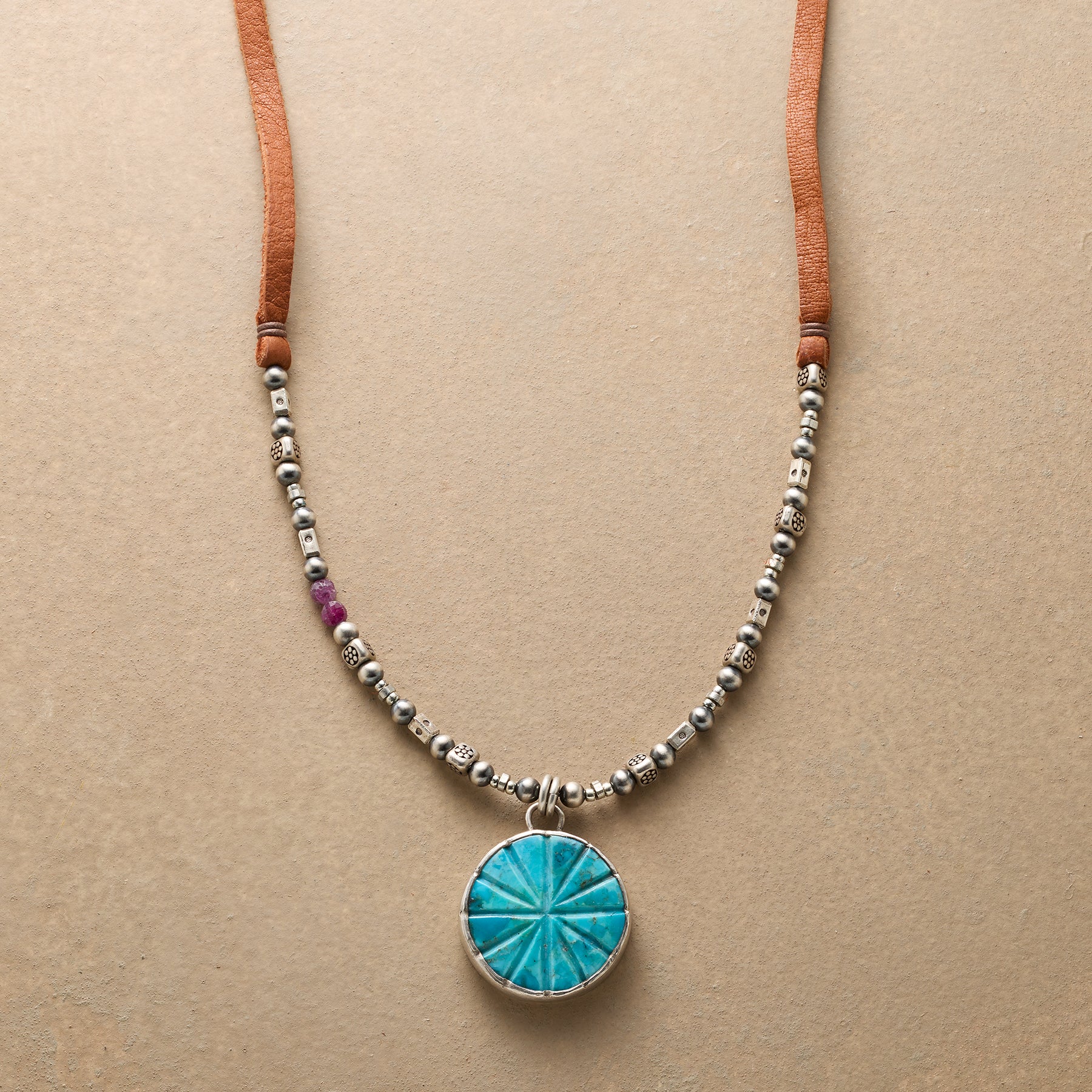 sundance-Chania Turquoise Necklace-Sundance Outlet