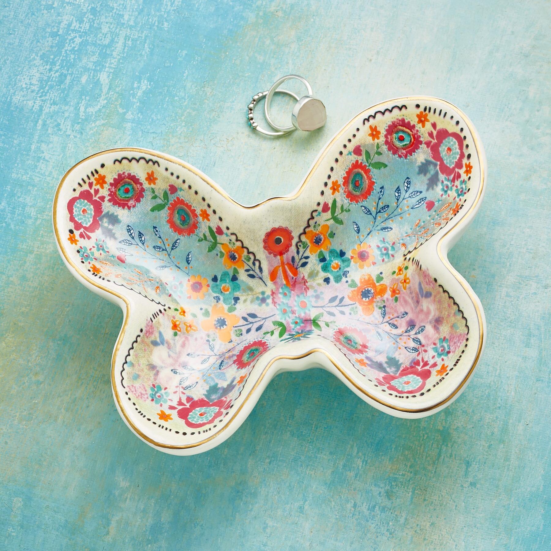 sundance-Spring Jardin Butterfly Dish-Sundance Outlet