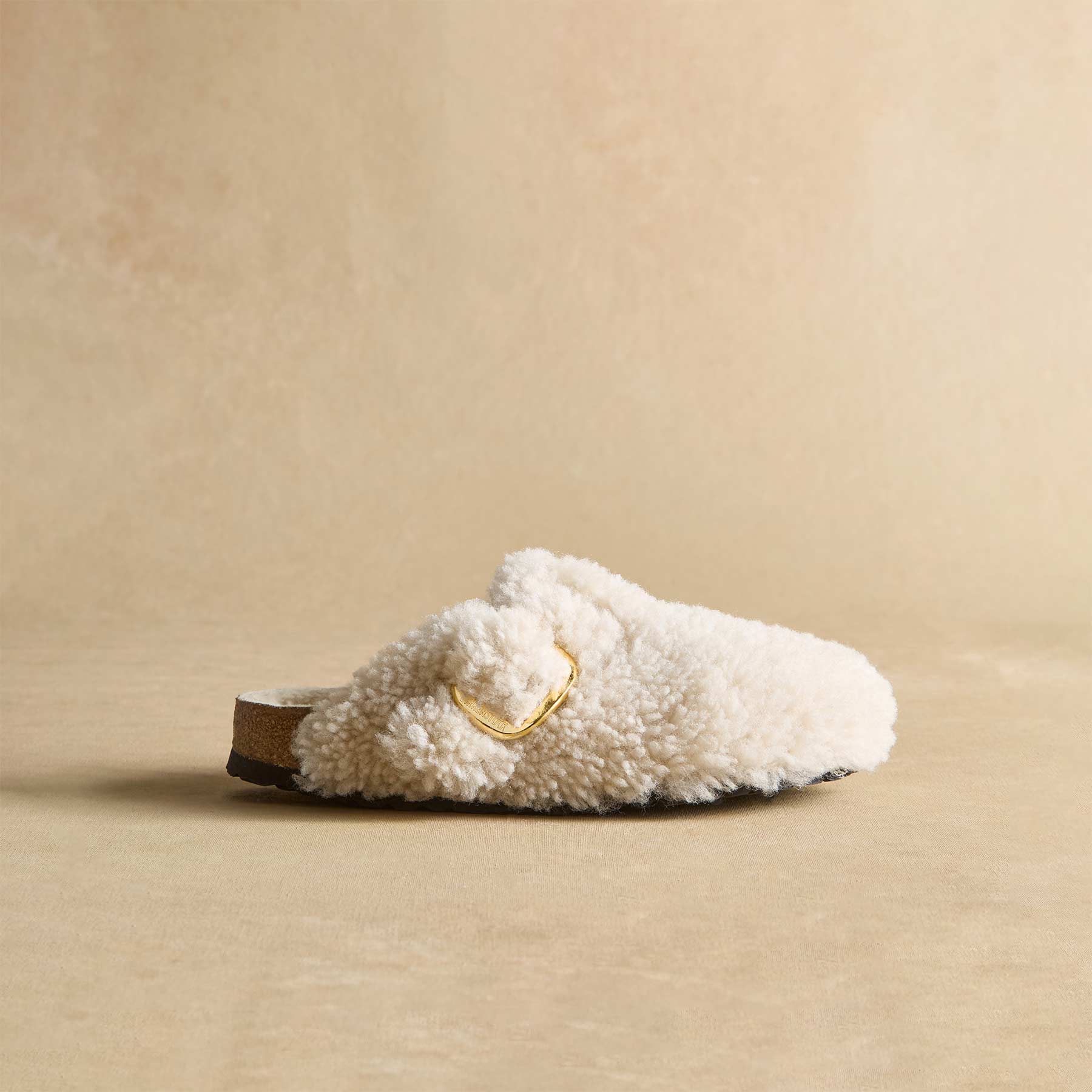 sundance-Boston Big Buckle Teddy Slides-Sundance Outlet