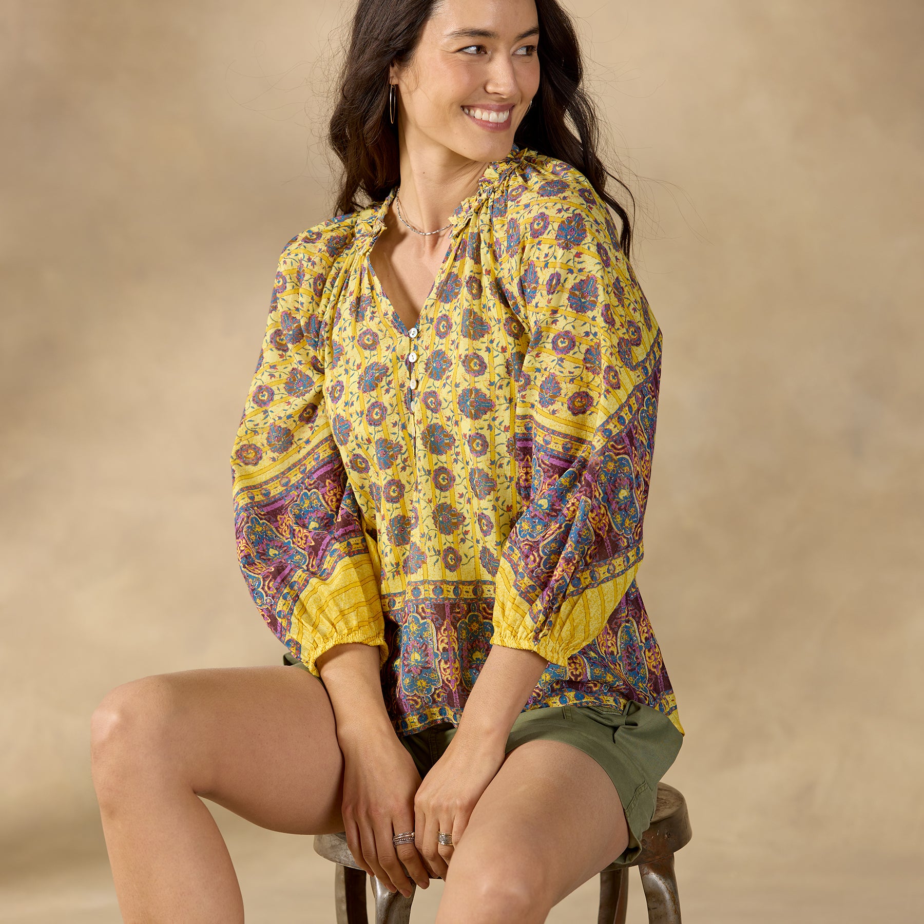 sundance-Angelou Top, Petite-Sundance Outlet