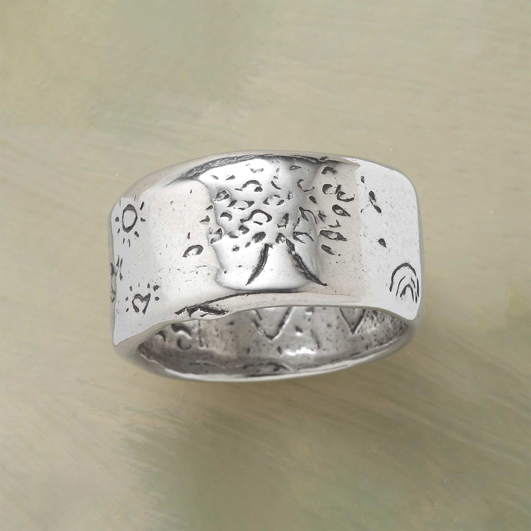 sundance-Sterling Silver Strength Ring-Sundance Outlet