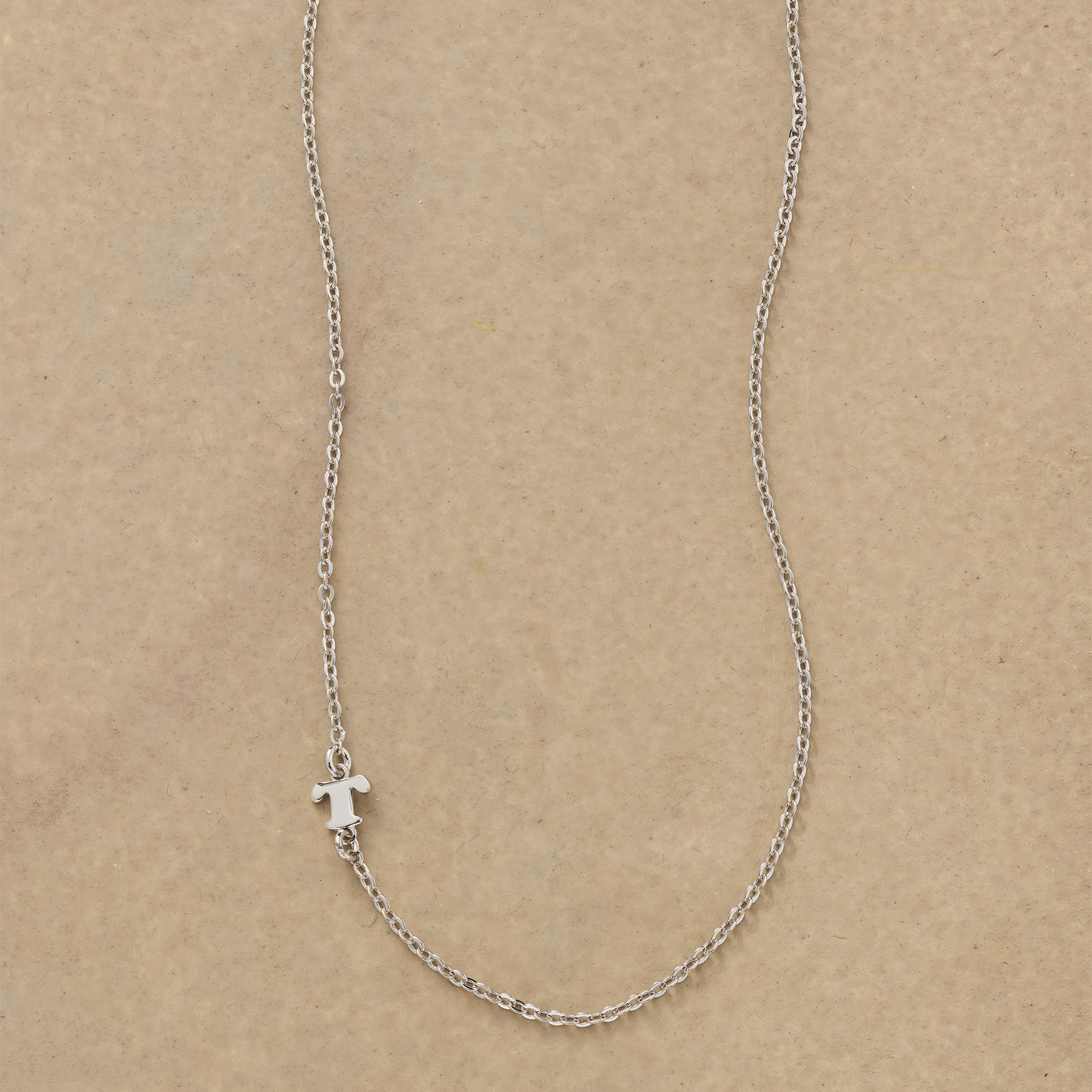 sundance-Silver Initial Spark Necklace-Sundance Outlet