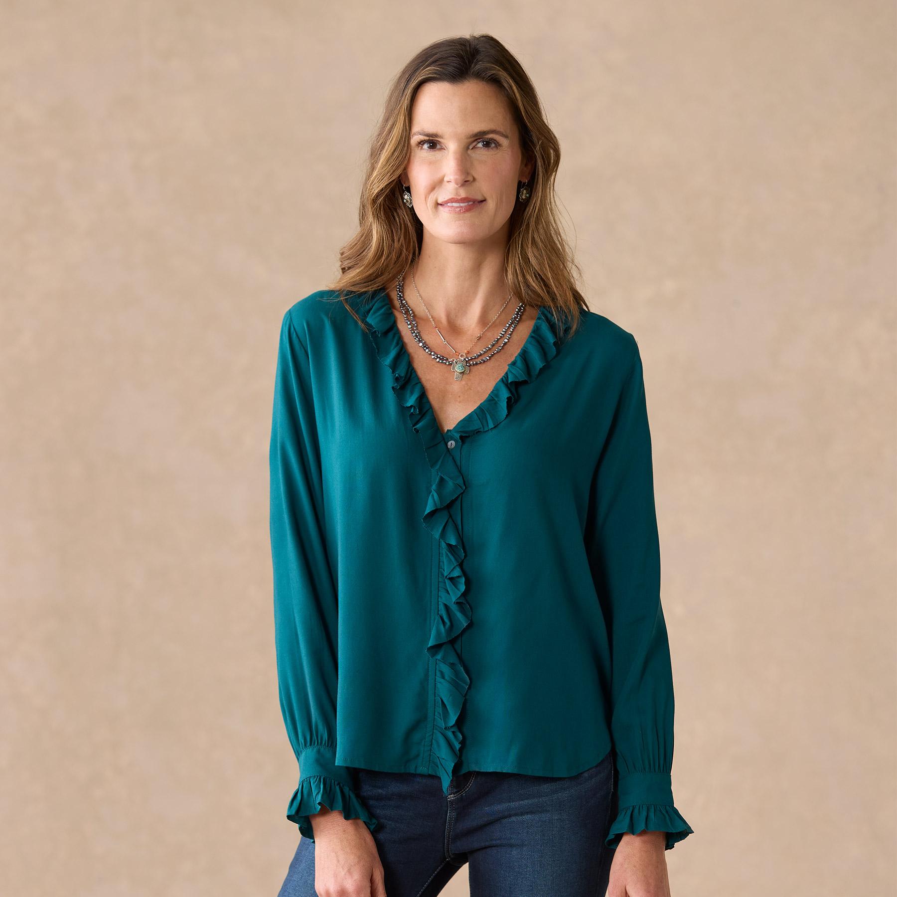 sundance-Mayfair Blouse-Sundance Outlet