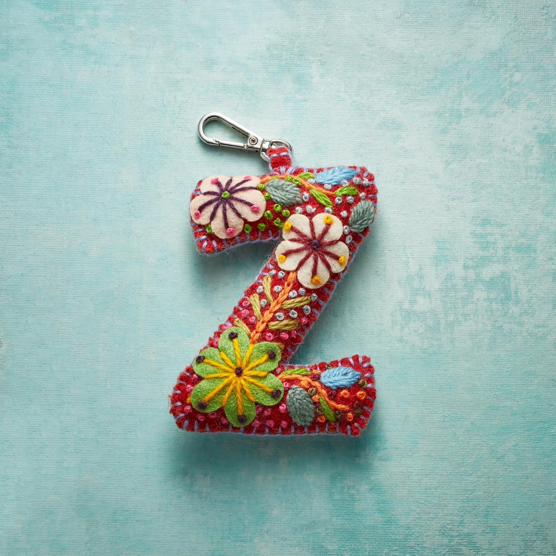 sundance-Fleur De Felt Initial Clip-Sundance Outlet