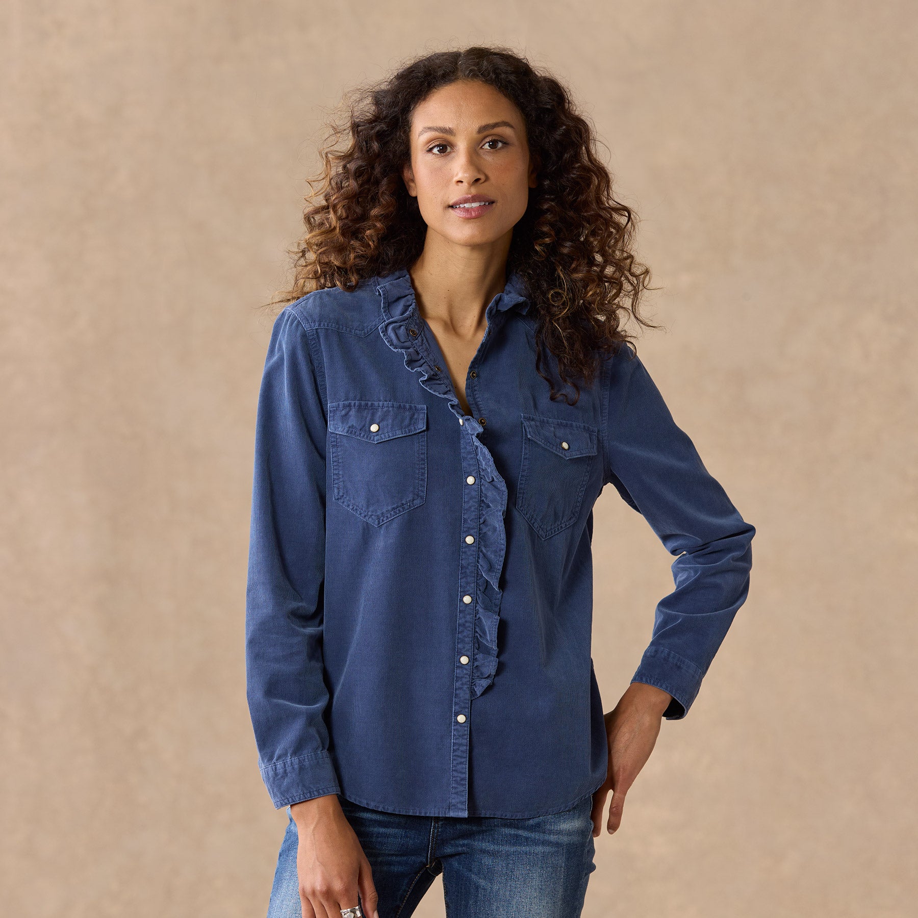 sundance-Ombeline Corduroy Shirt-Sundance Outlet