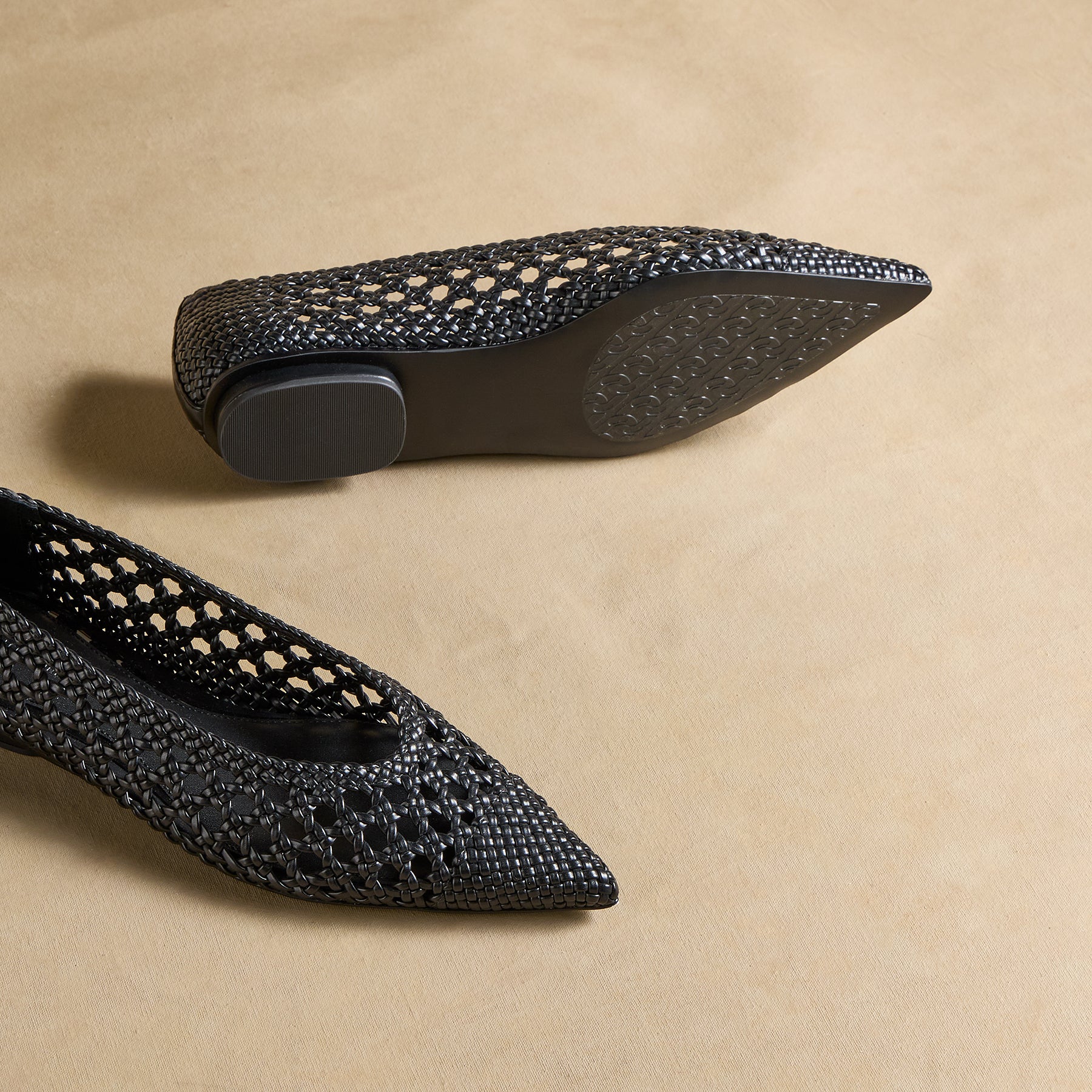 sundance-Mezzanine Crocheted Flats-Sundance Outlet