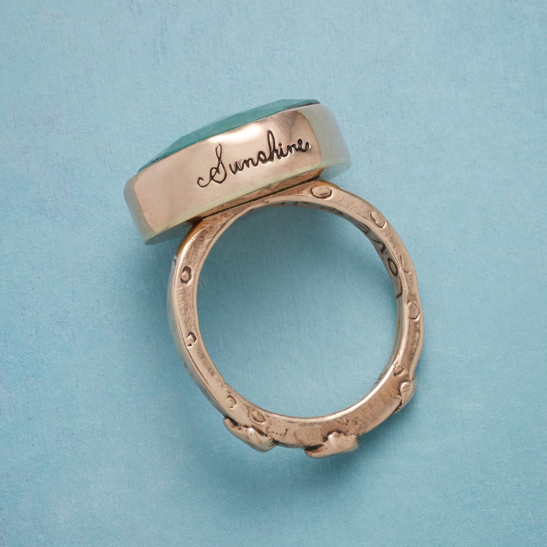 sundance-Ode To Joy Emerald Ring-Sundance Outlet