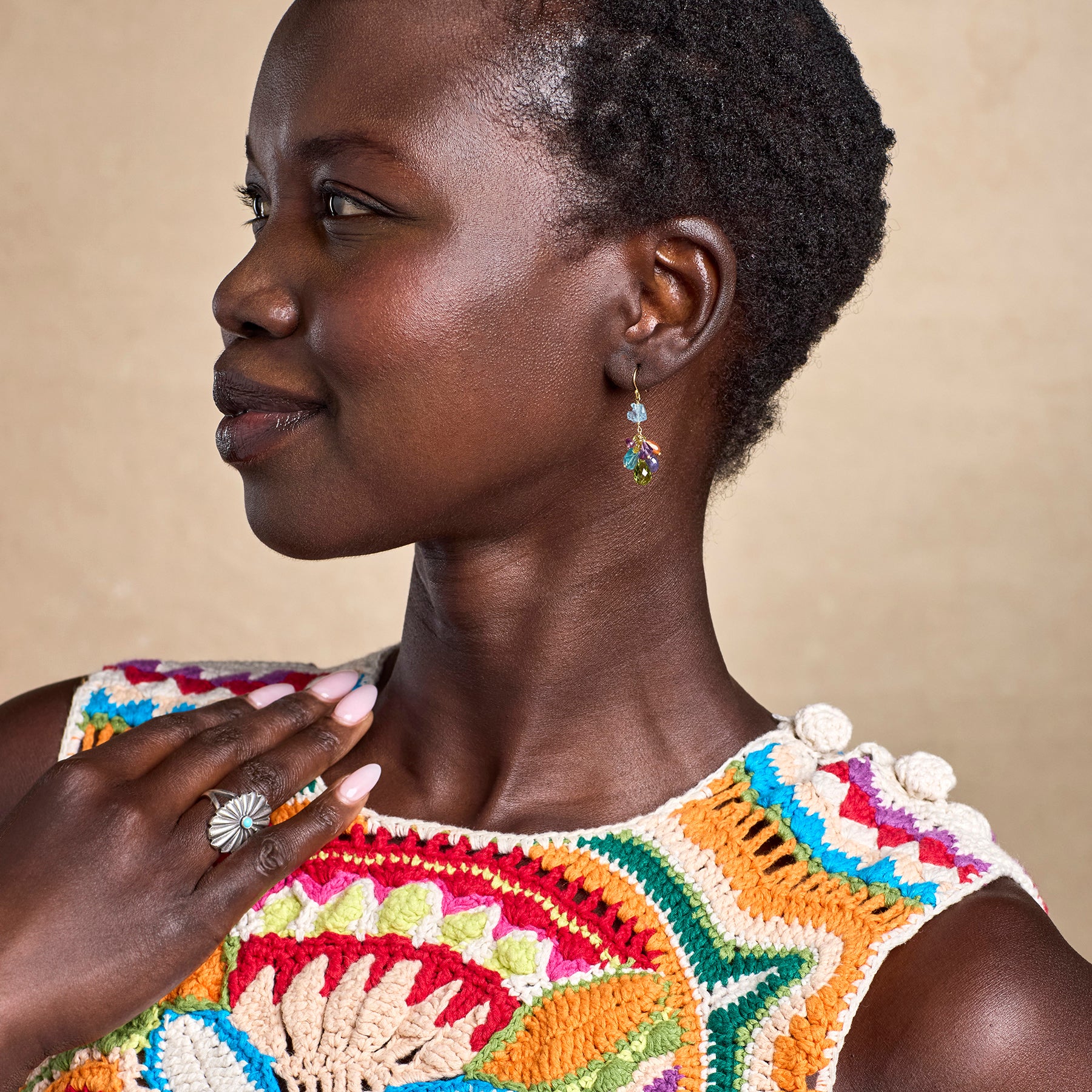 sundance-Color Palette Earrings-Sundance Outlet