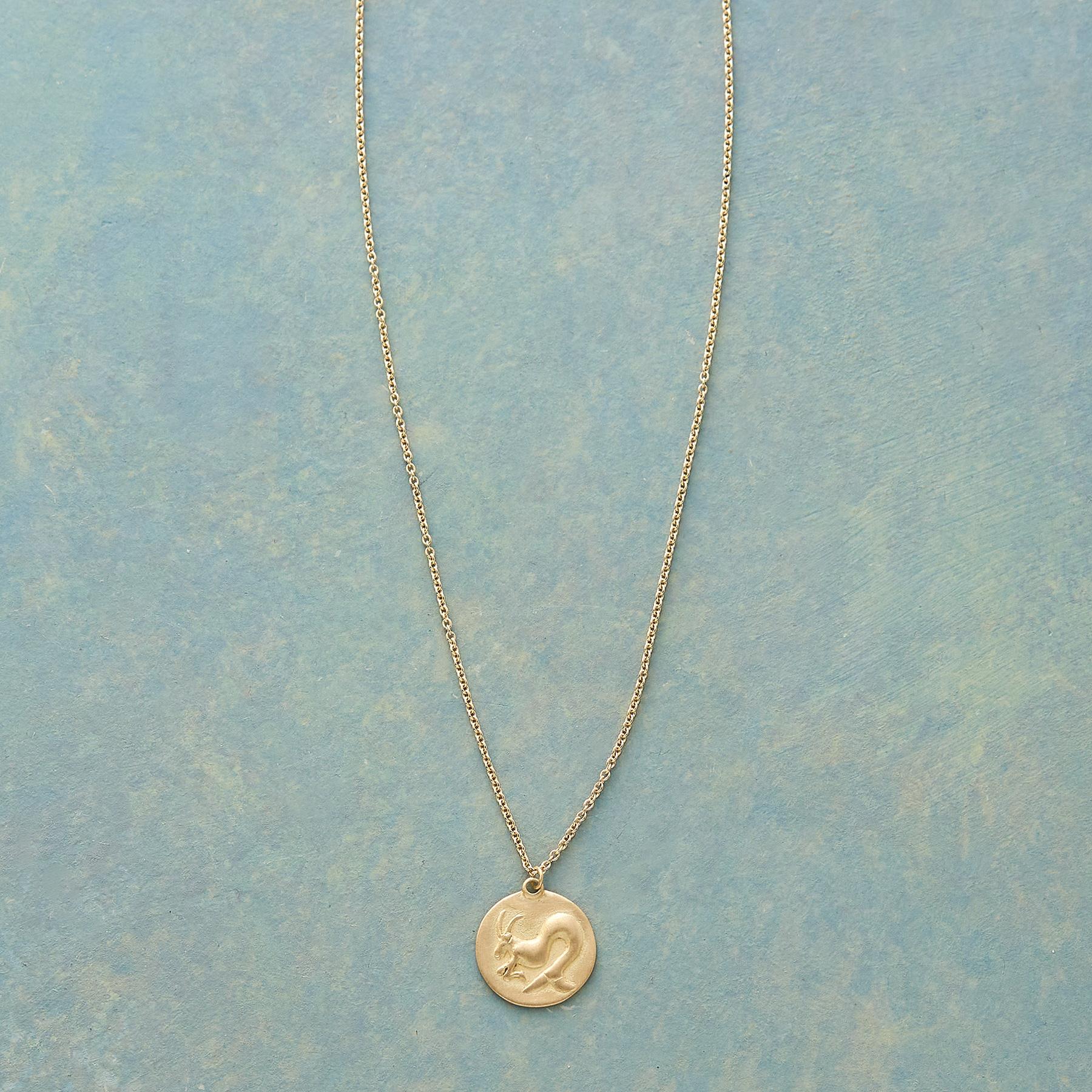 sundance-Bas Relief Zodiac Necklace-Sundance Outlet
