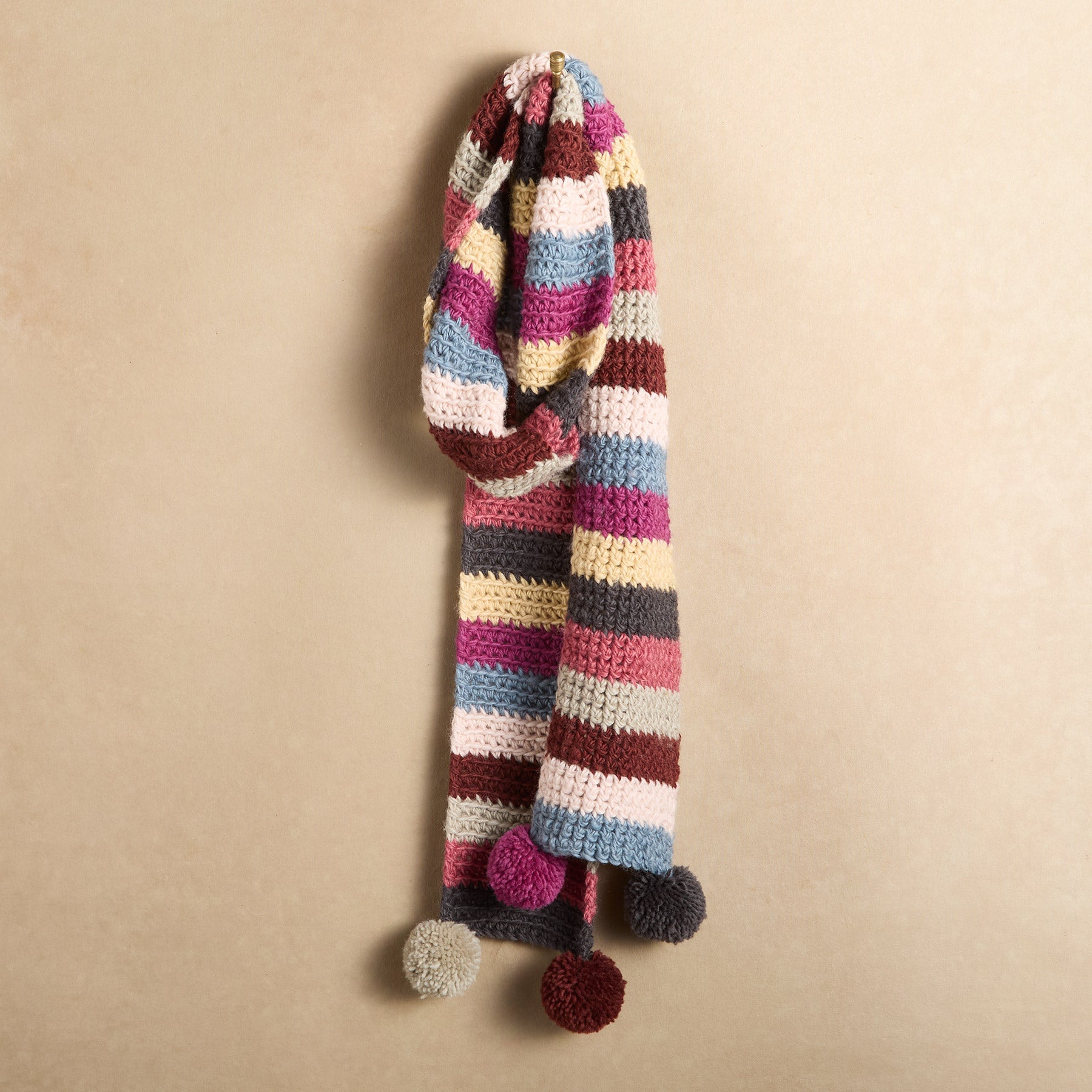 sundance-Double Pom Scarf-Sundance Outlet