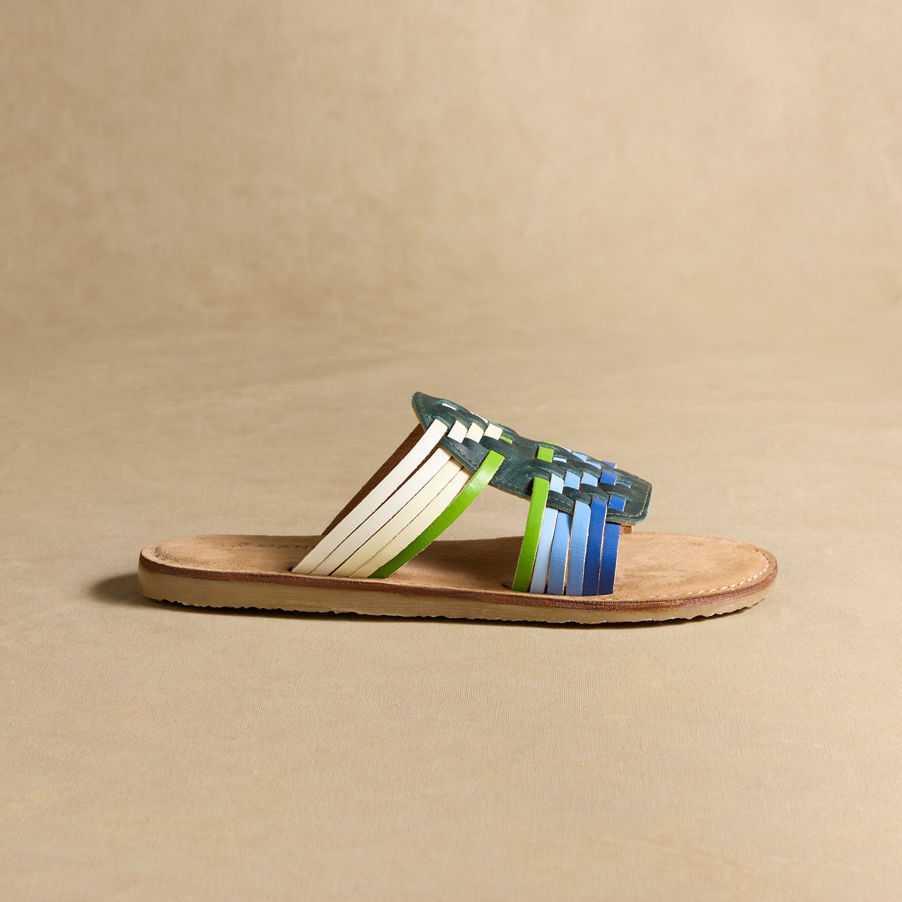 sundance-Castello Woven Slides-Sundance Outlet