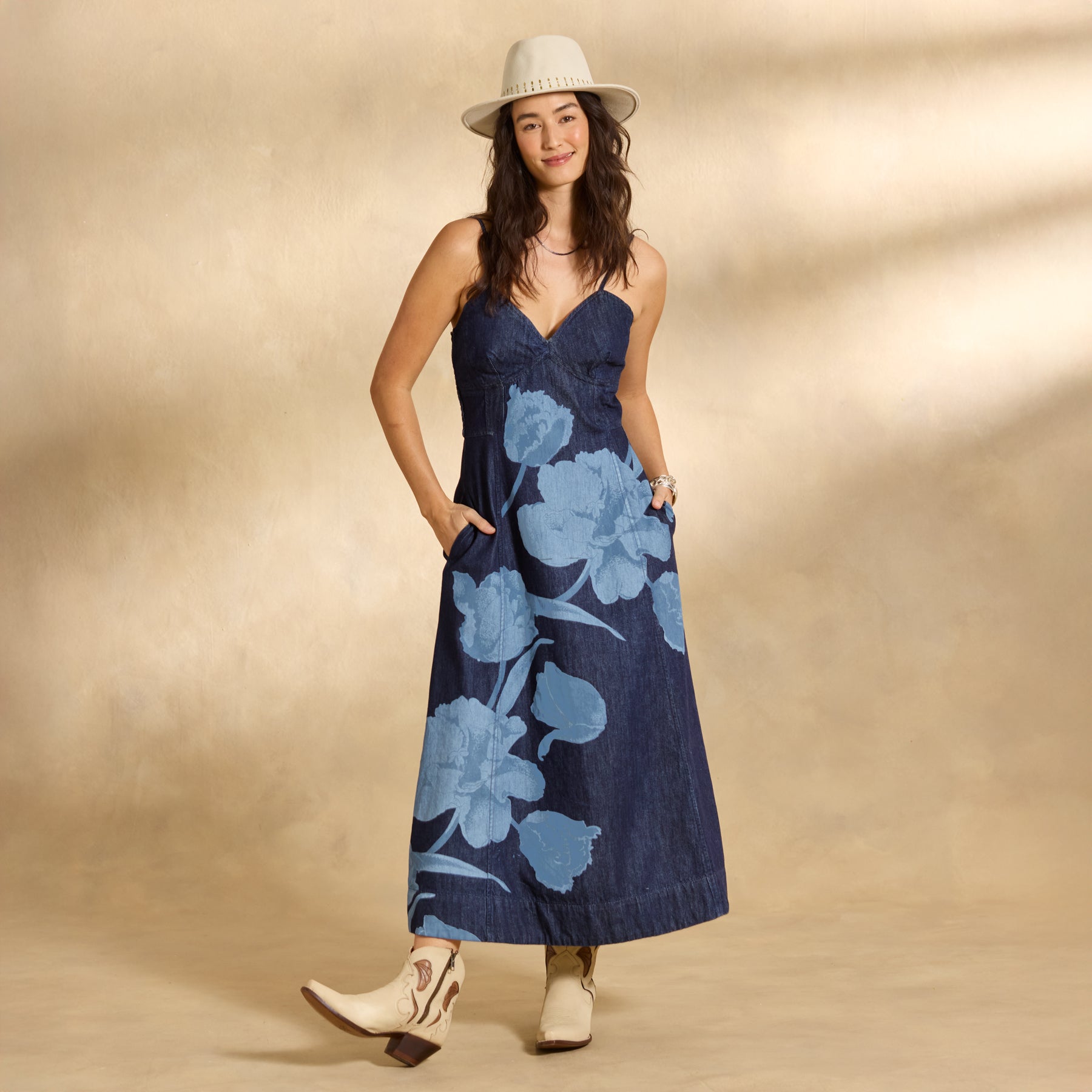 sundance-Shirin Denim Dress-Sundance Outlet