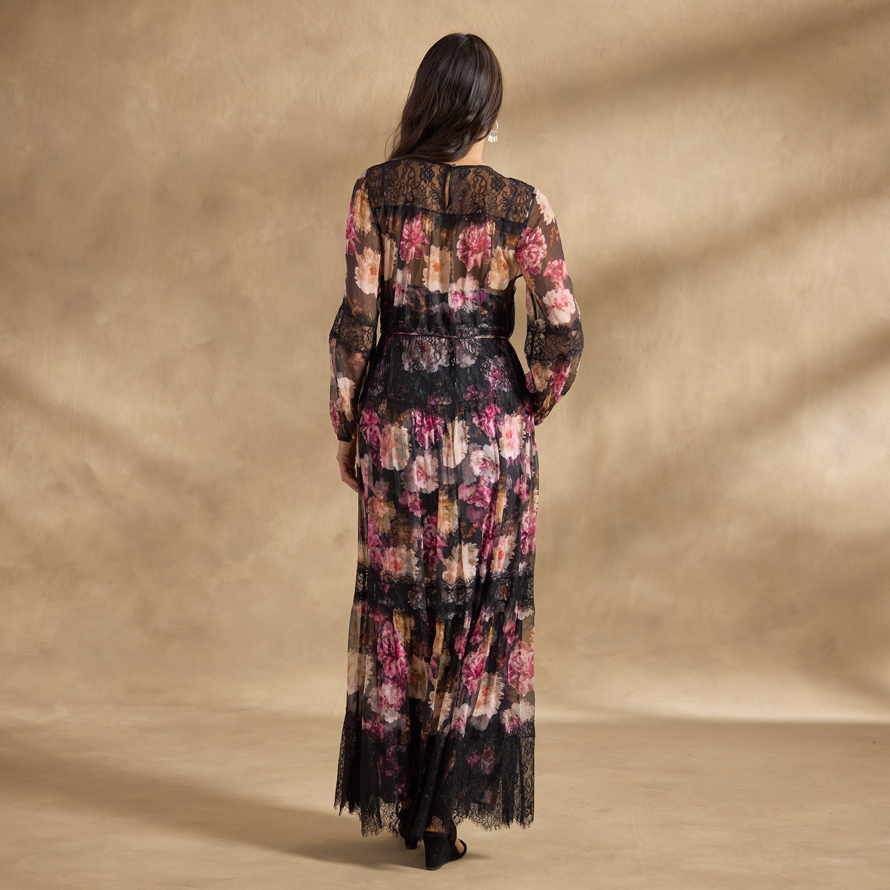 sundance-Flora Lace Maxi Dress-Sundance Outlet