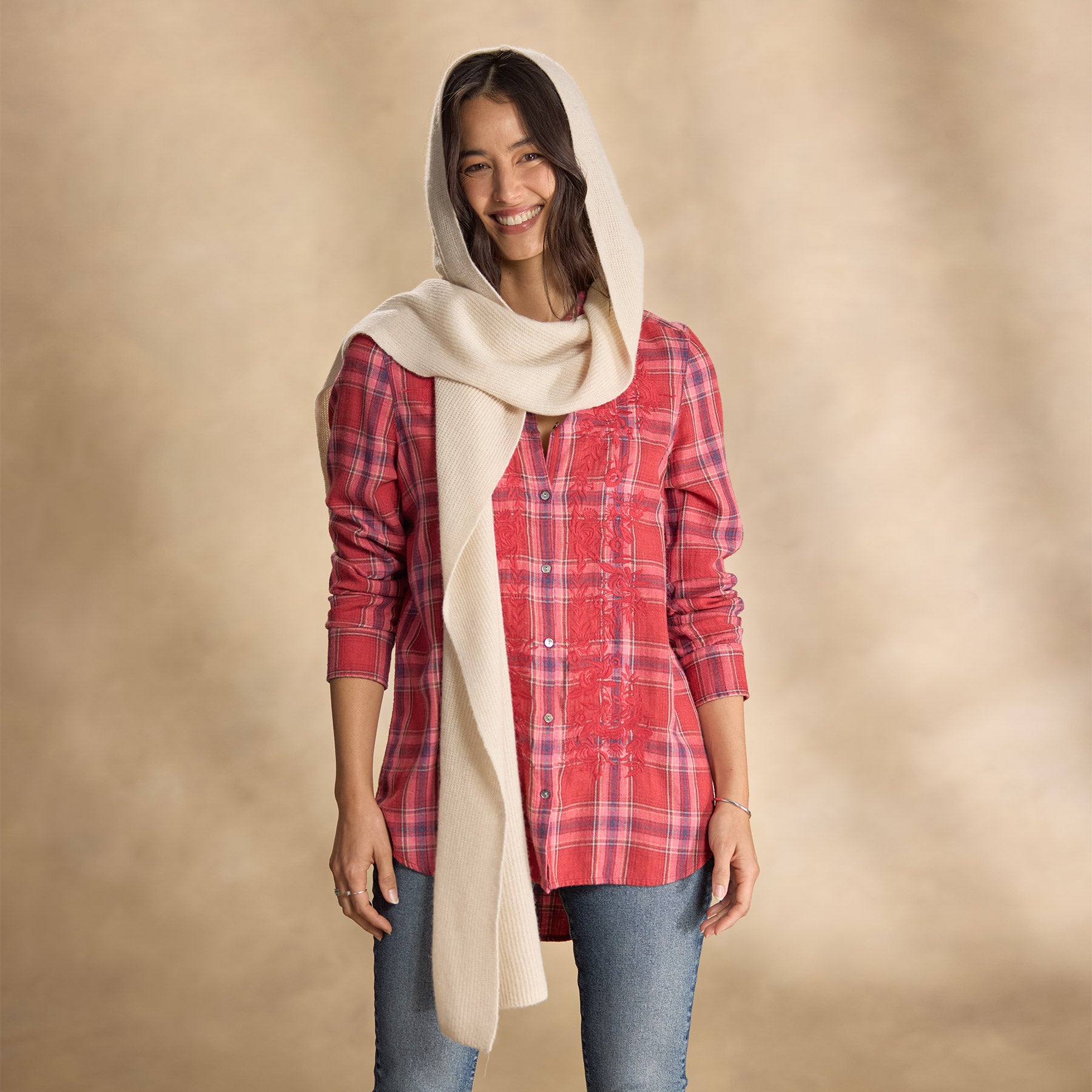 sundance-Deidre Hooded Scarf-Sundance Outlet