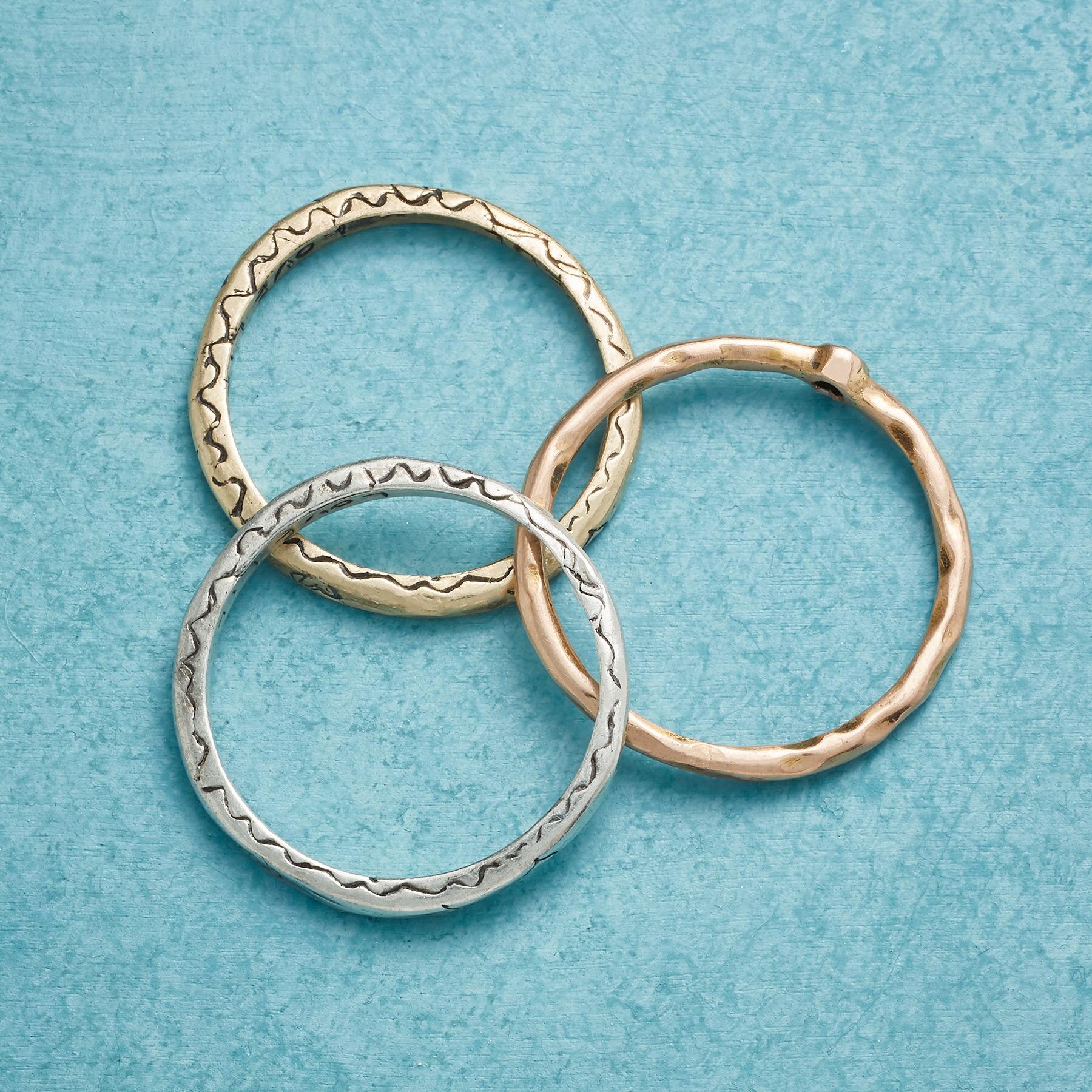 sundance-Love And Gratitude Rings Set-Sundance Outlet