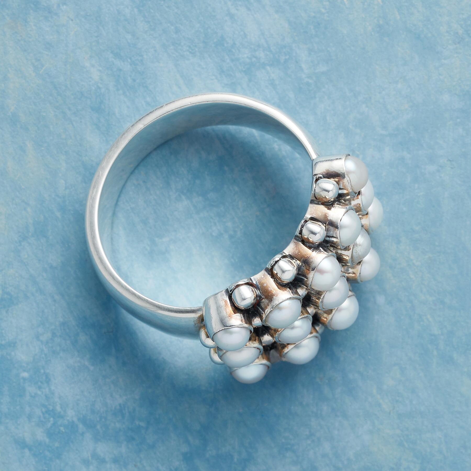 sundance-All In A Row Pearl Ring-Sundance Outlet