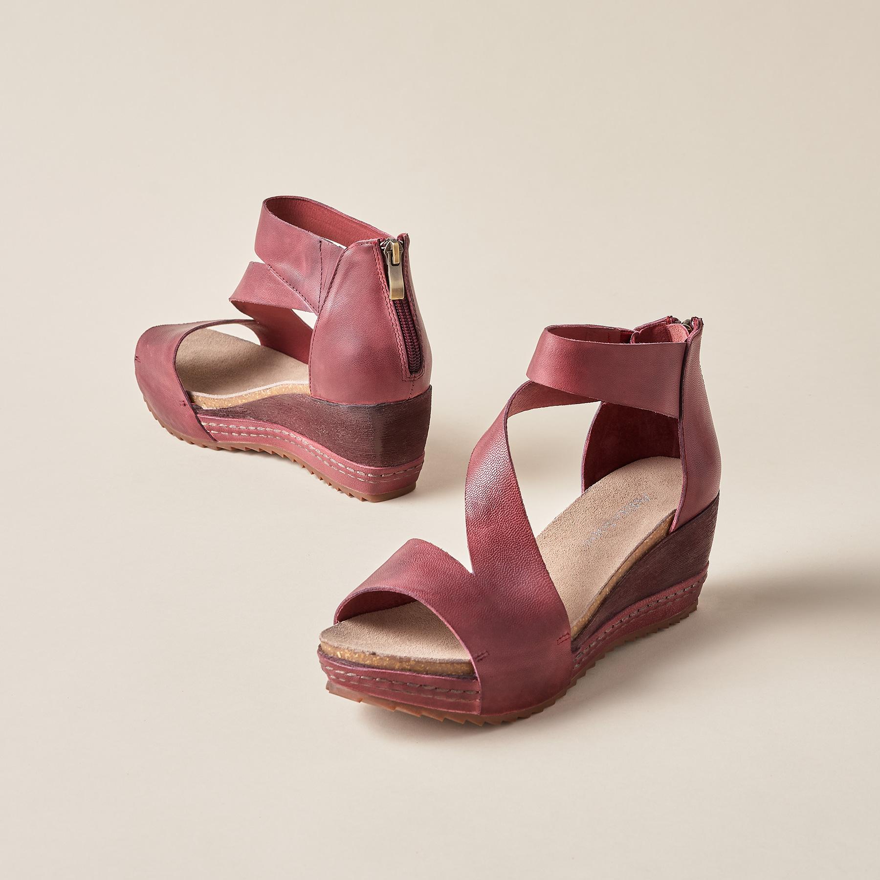 sundance-Davi Wedge Sandals-Sundance Outlet
