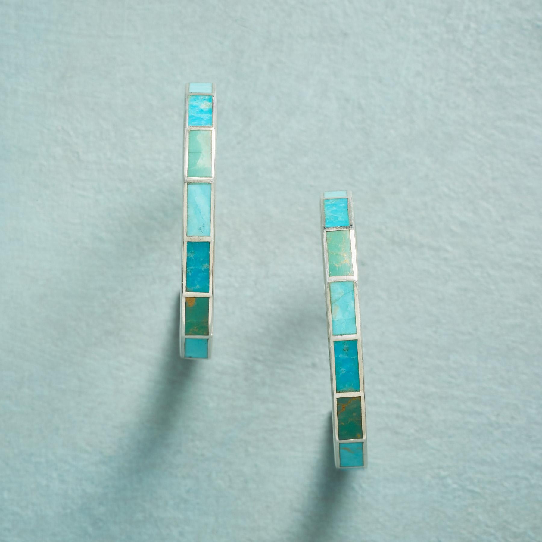 sundance-Walk the Walk Hoop Earrings-Sundance Outlet