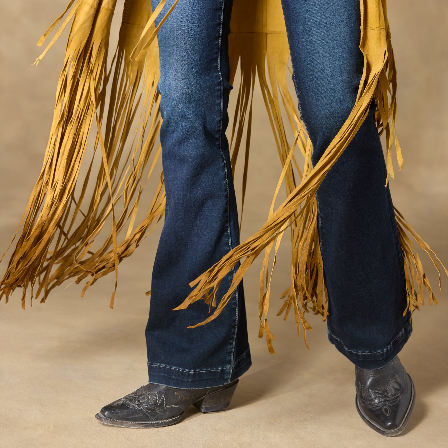 sundance-Flannery Fringe Vest-Sundance Outlet