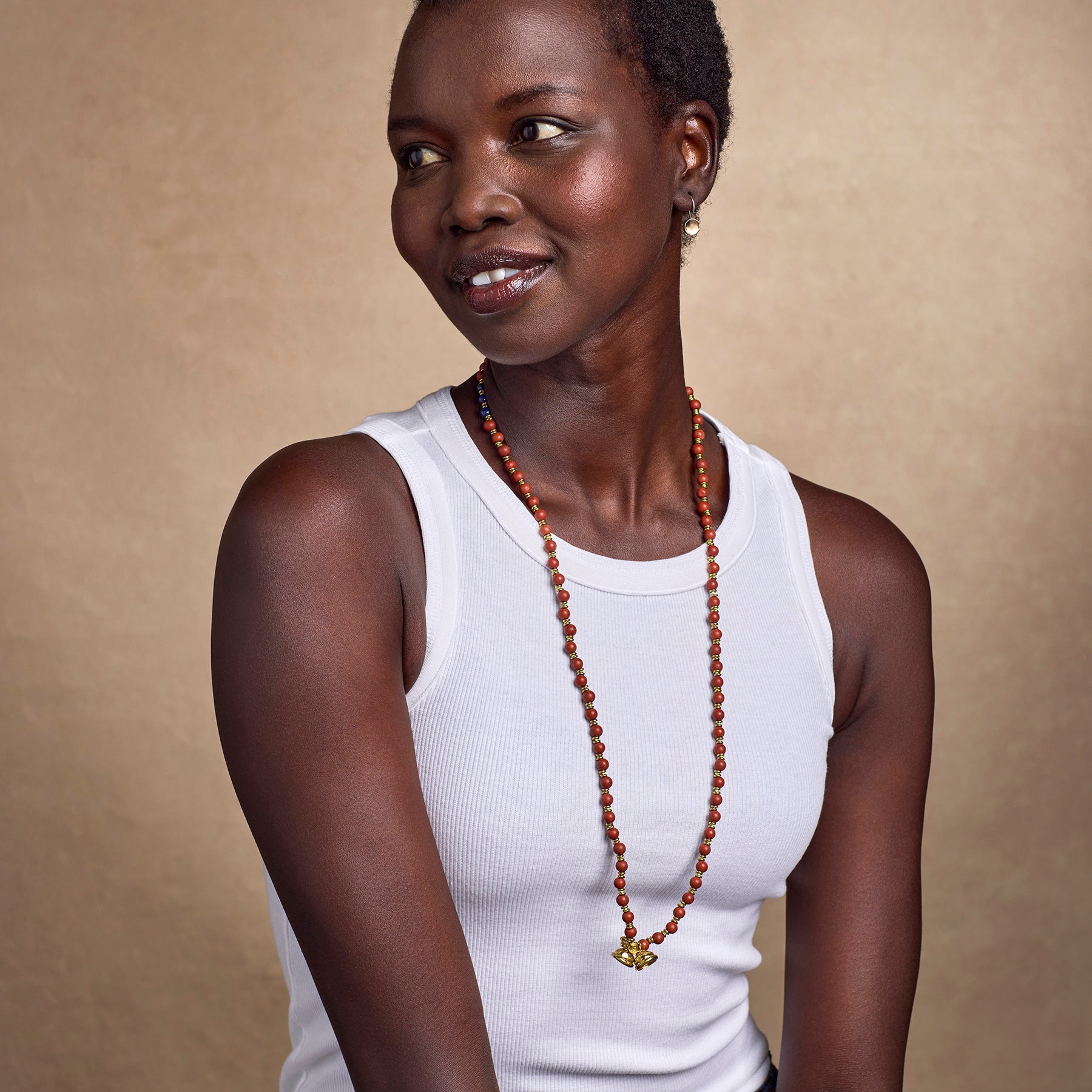 sundance-Rosario Gemstone Necklace-Sundance Outlet