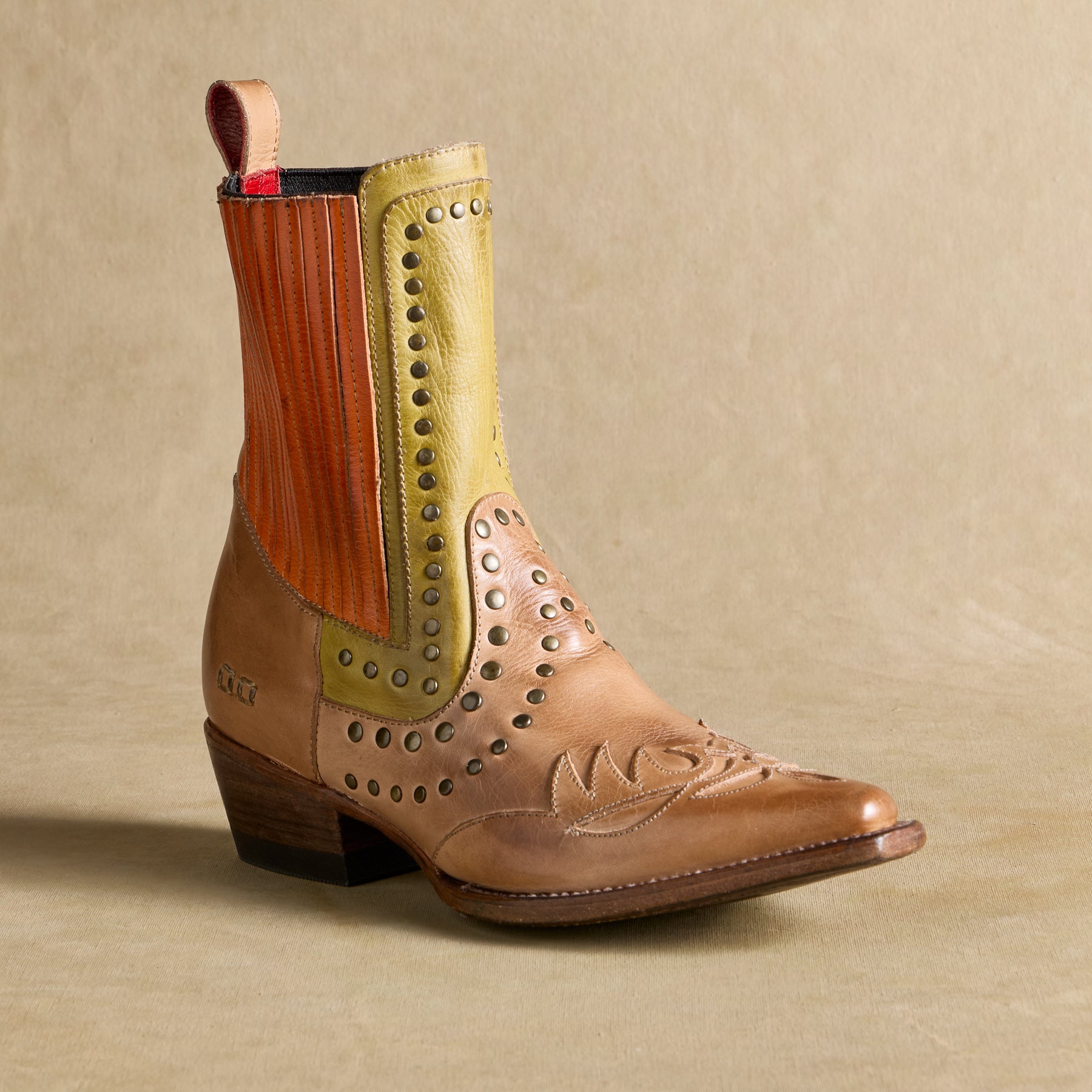 sundance-Dunsmuir Studded Boots-Sundance Outlet