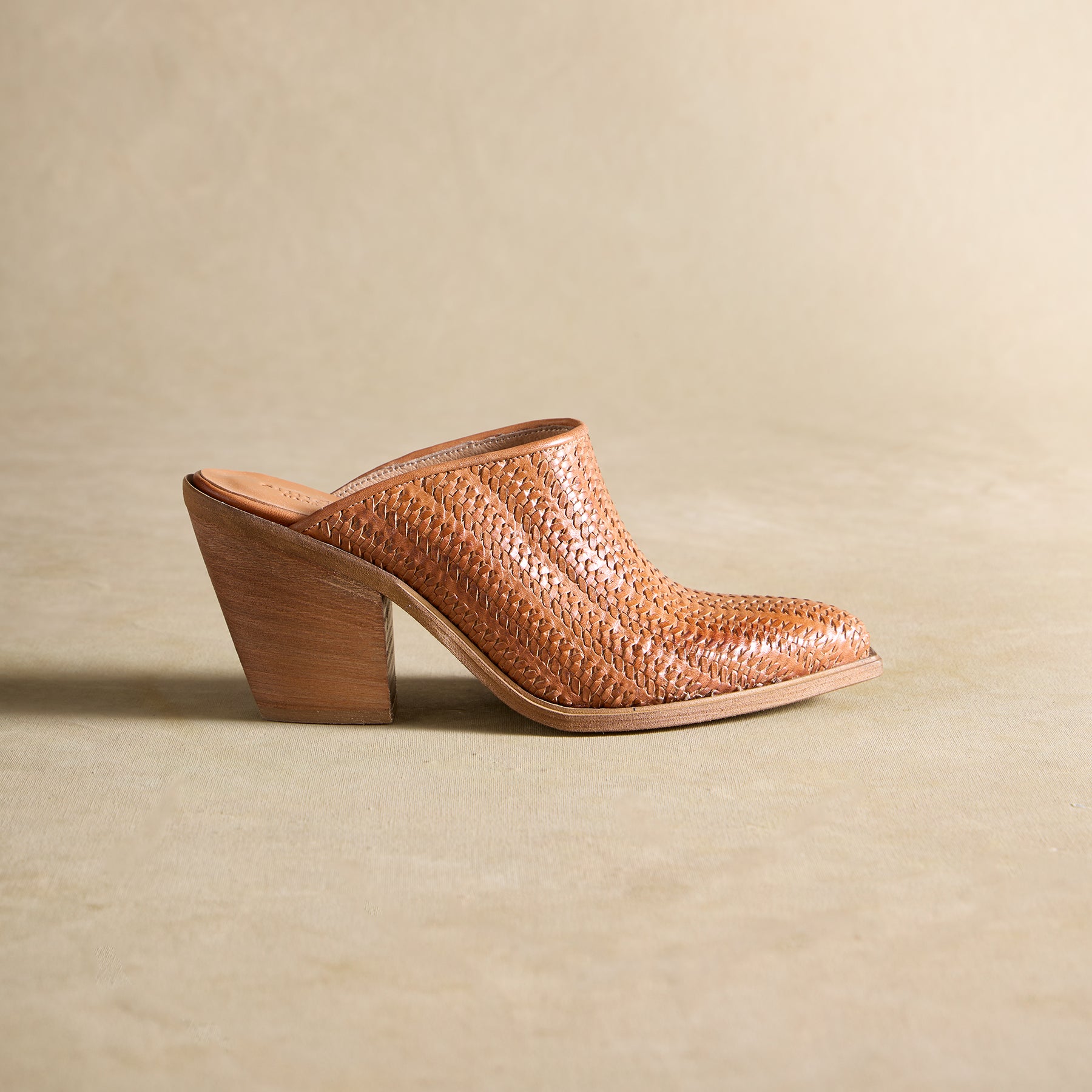 sundance-Woven Furrows Mules-Sundance Outlet