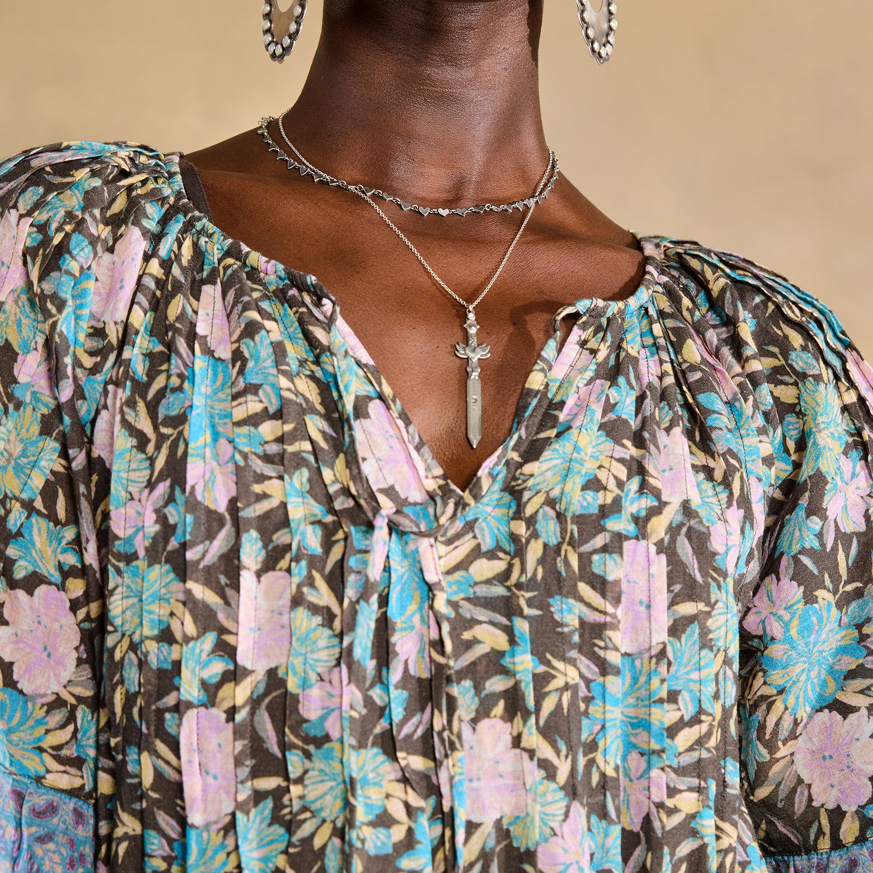 sundance-Aisha Printed Dress-Sundance Outlet