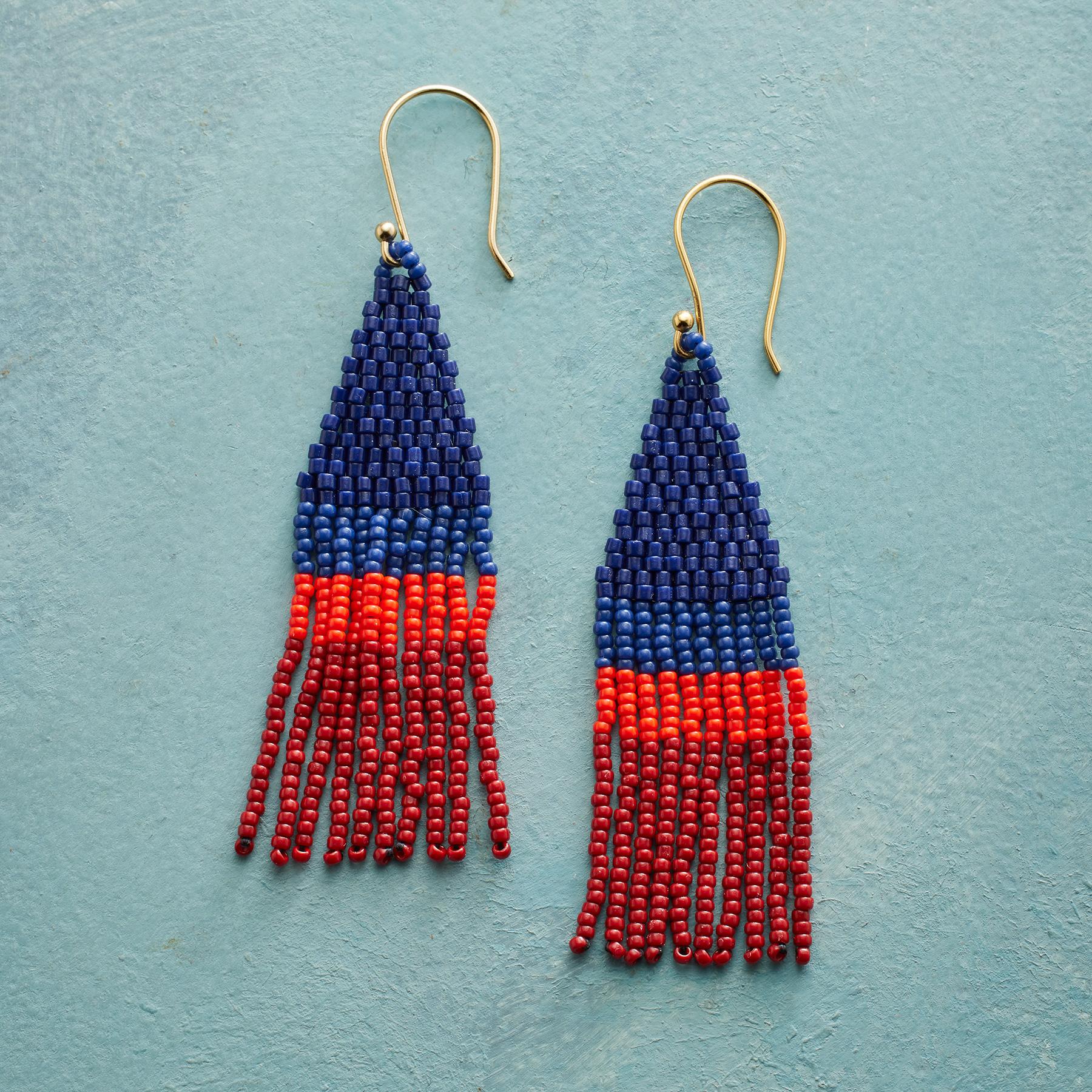 sundance-Dancing Fringe Earrings-Sundance Outlet
