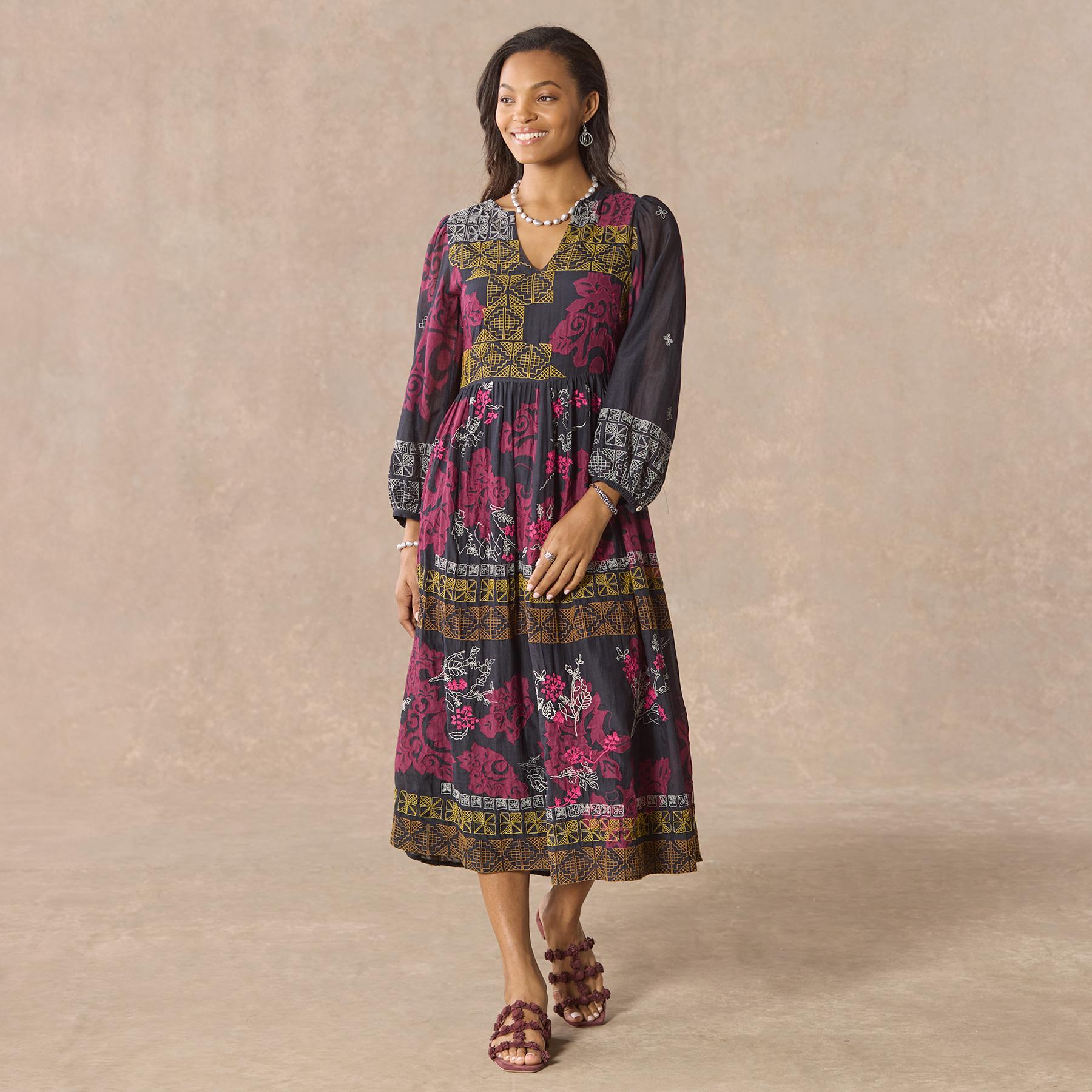sundance-Flores De Colca Dress-Sundance Outlet