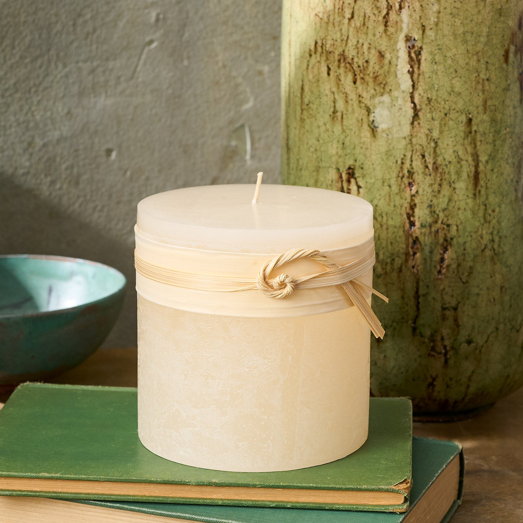 sundance-Timber Pillar Candle-Sundance Outlet