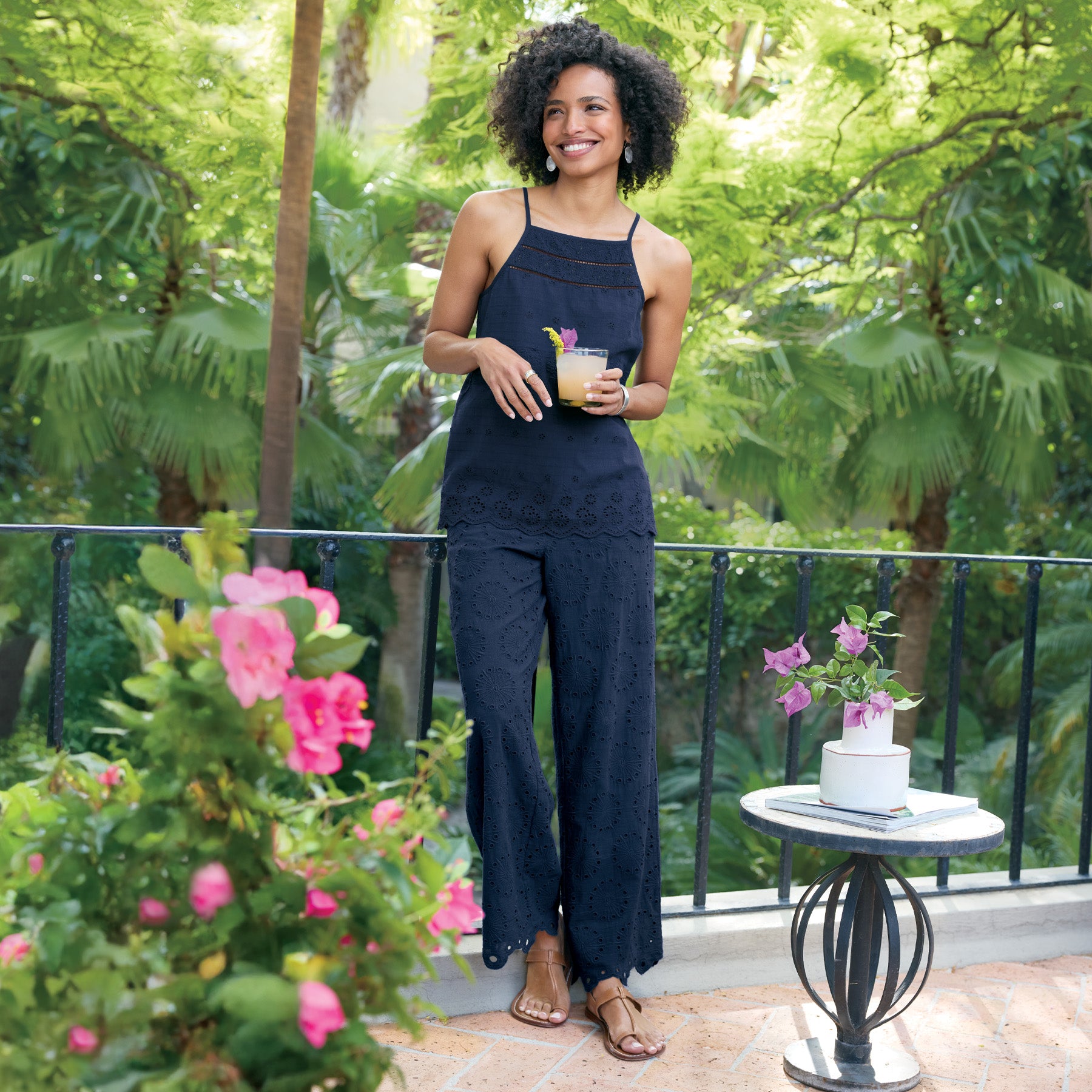 sundance-Amira Eyelet Tank-Sundance Outlet