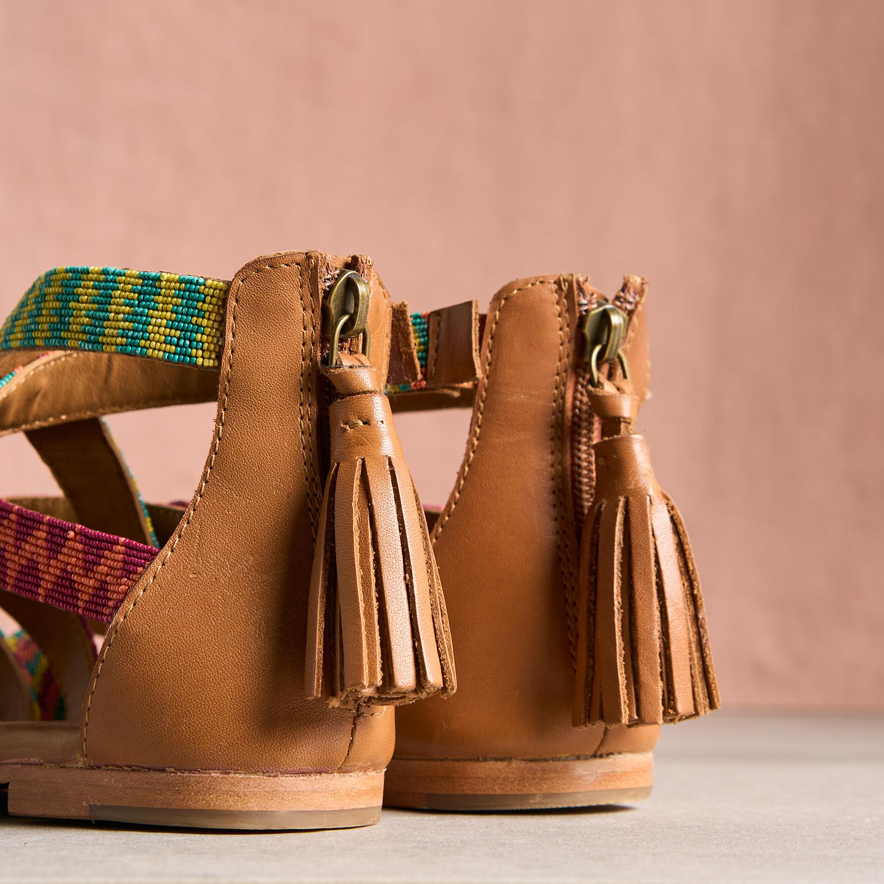 sundance-Beaded Paradise Sandals-Sundance Outlet