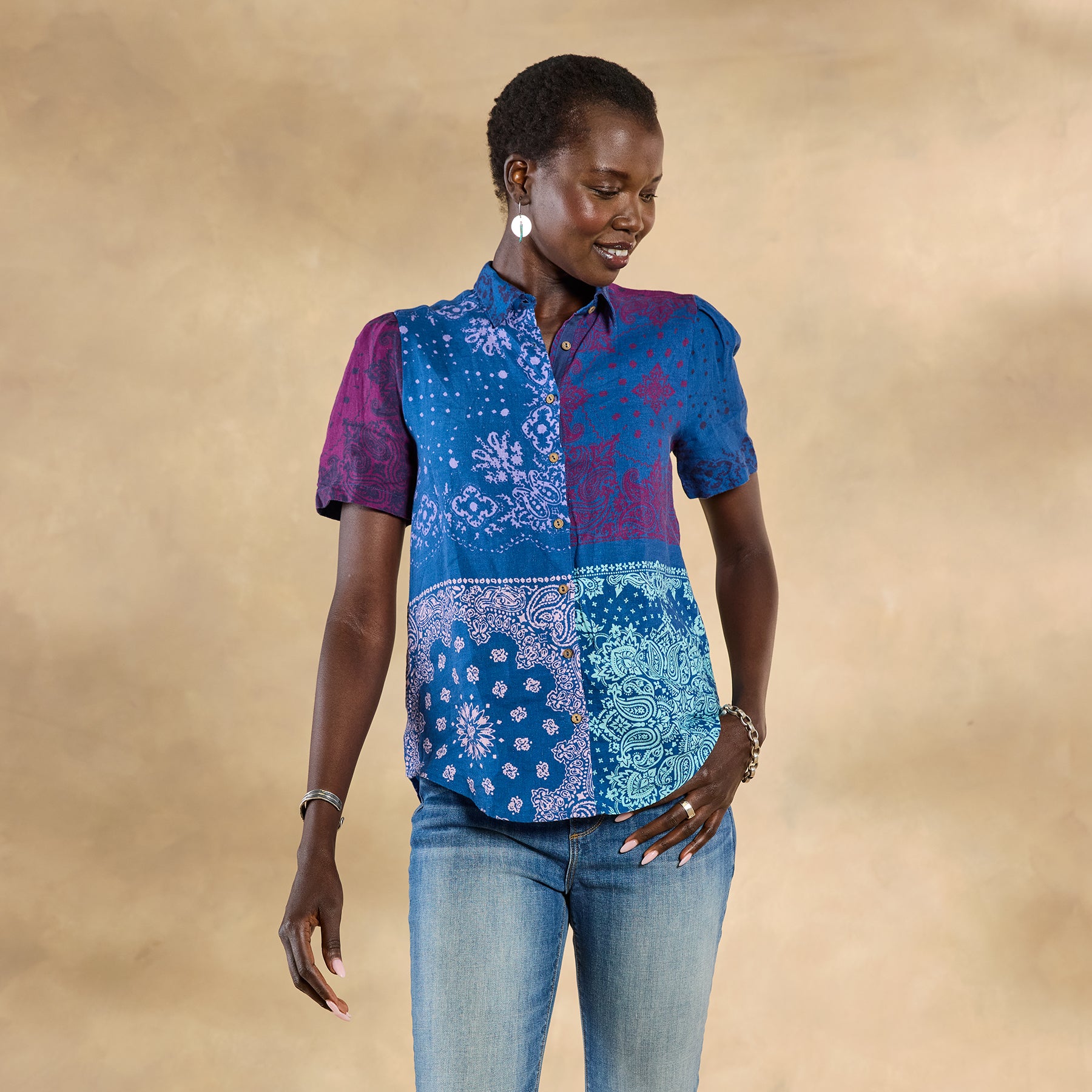 sundance-Mixed Tales Shirt-Sundance Outlet