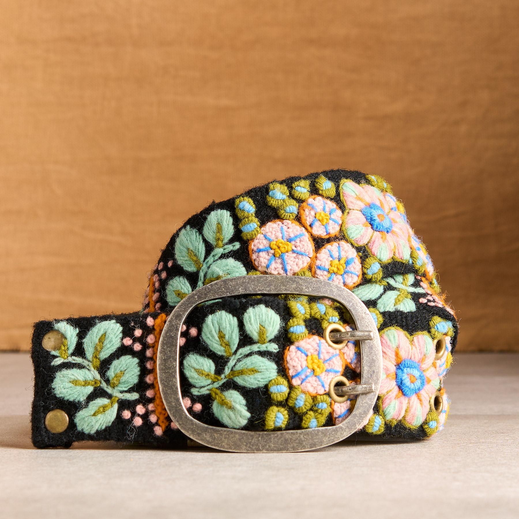sundance-Sonoran Blooms Belt-Sundance Outlet