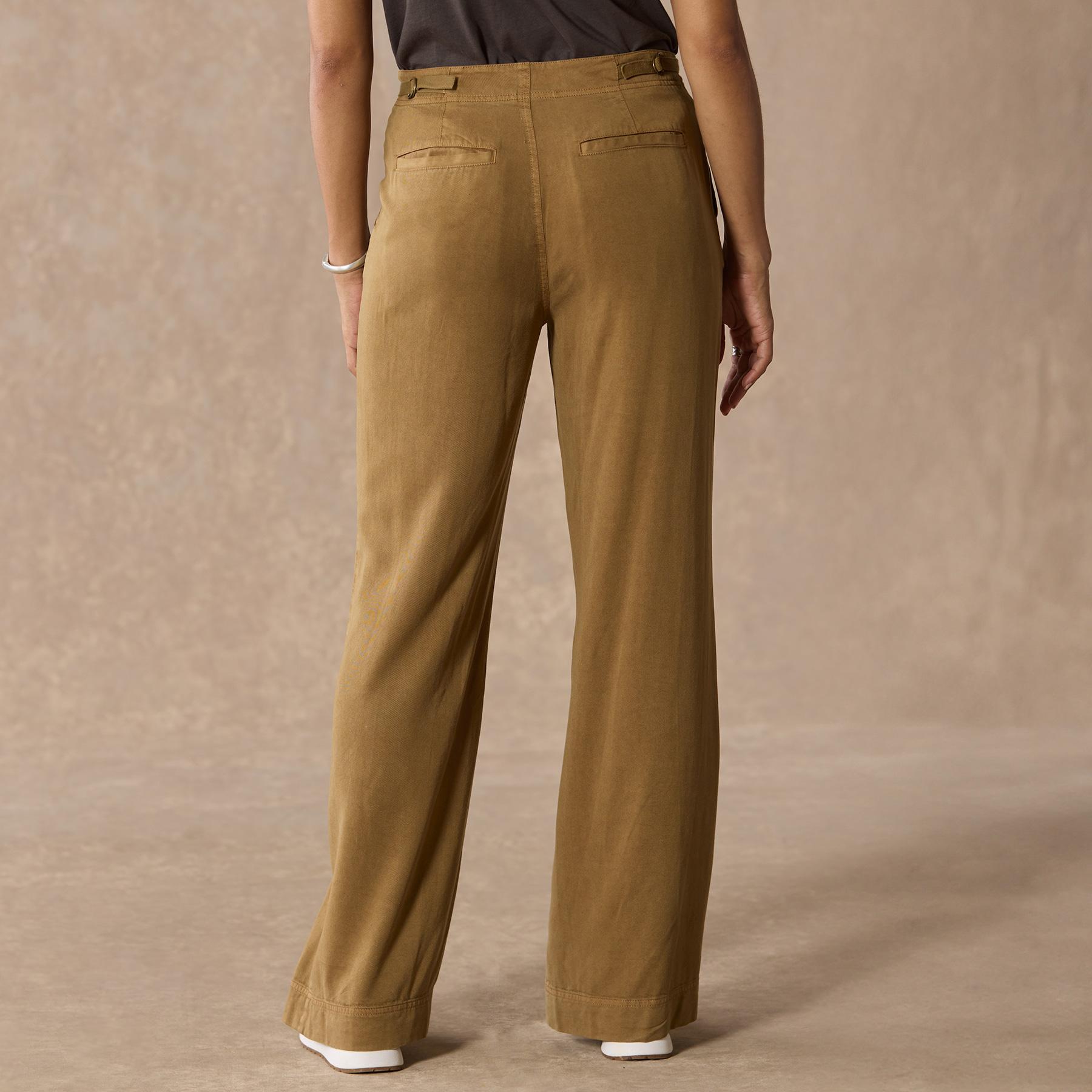 sundance-Oaklee Easy Tencel Pants-Sundance Outlet