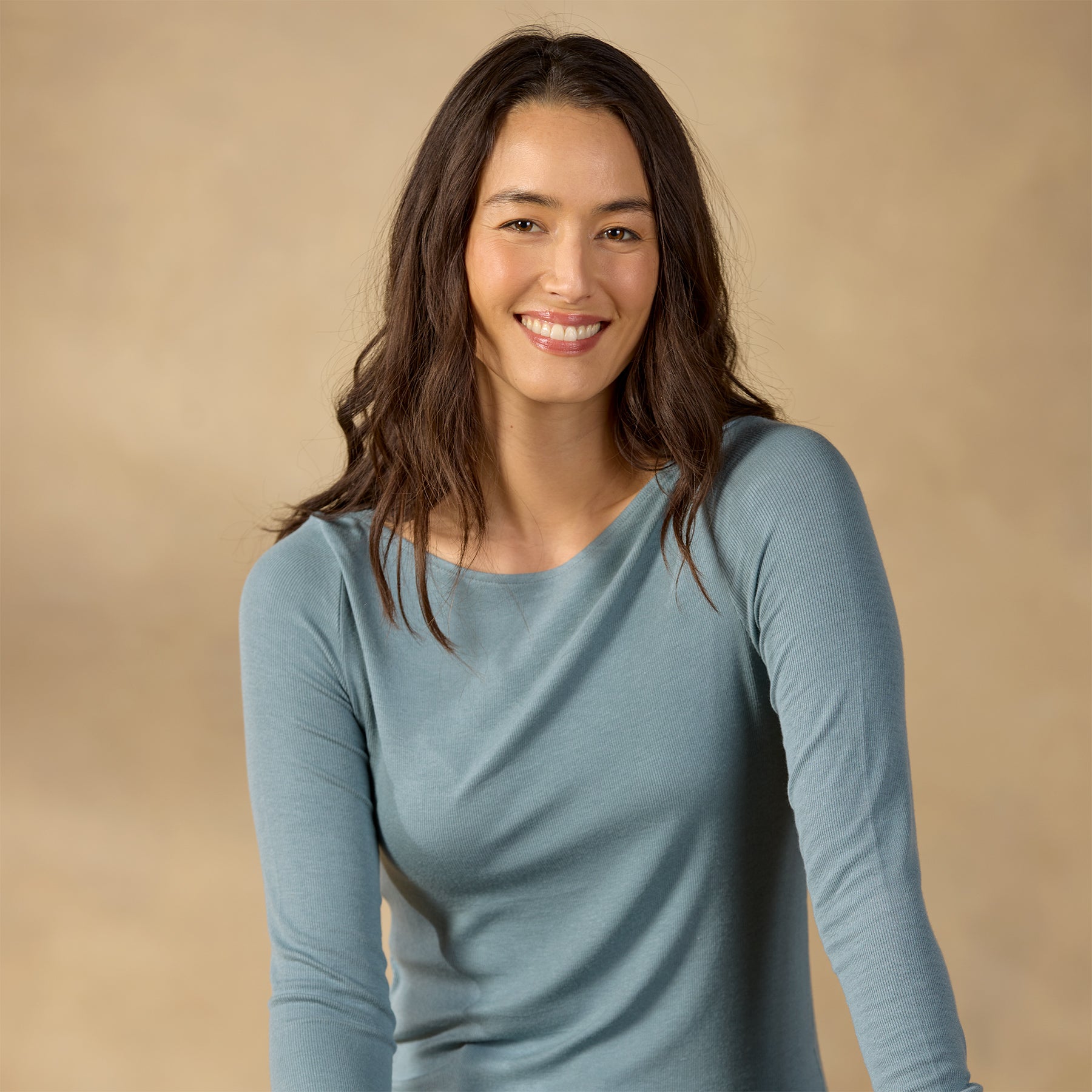 sundance-Light As Air Boatneck Tee, Petite-Sundance Outlet