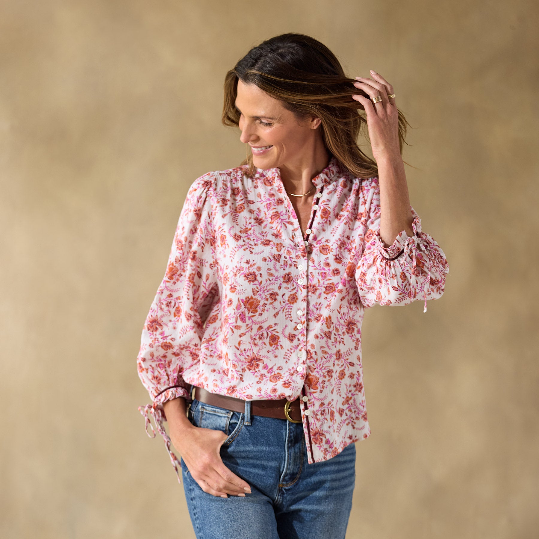 sundance-Nadine Top, Petite-Sundance Outlet