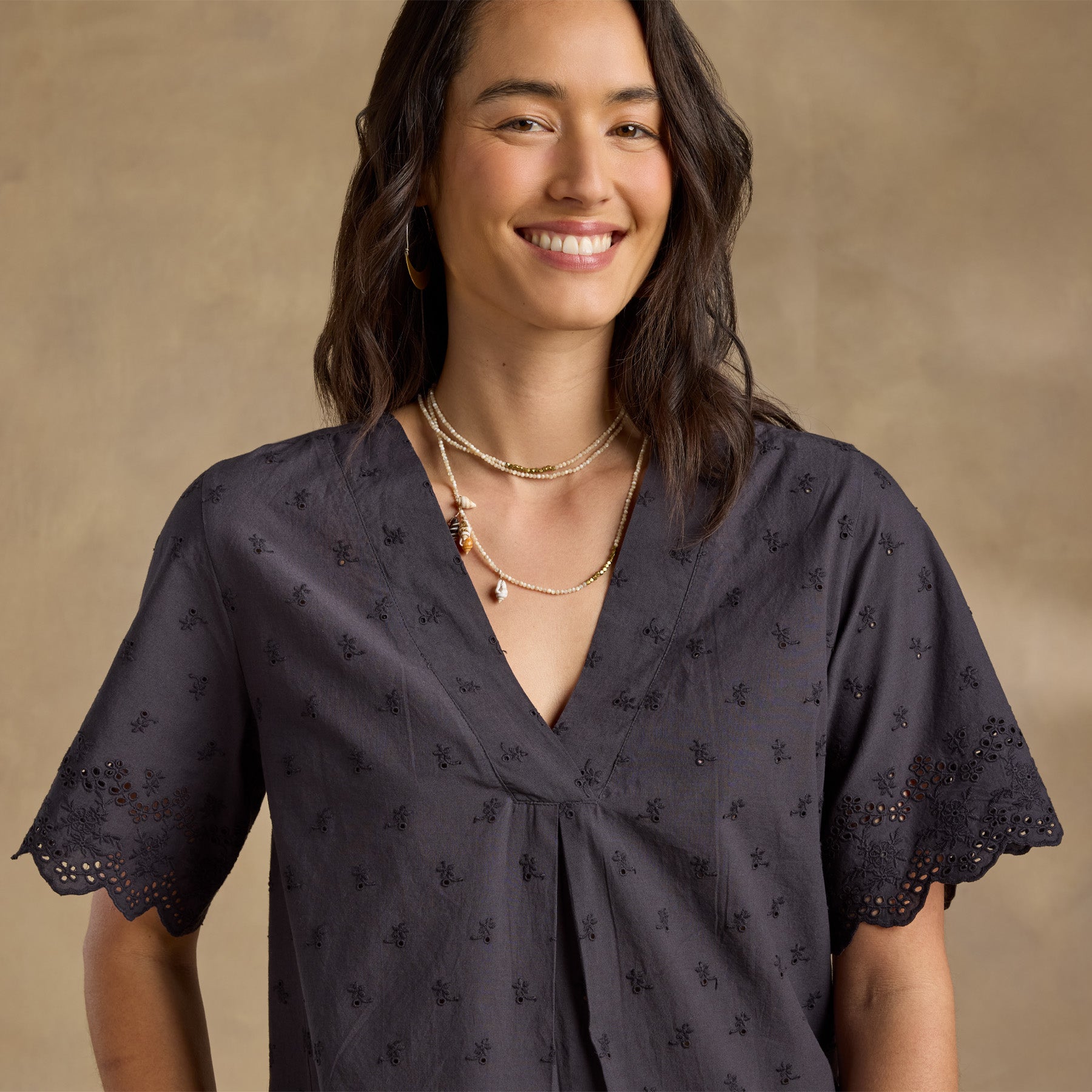 sundance-Tara Eyelet Top-Sundance Outlet