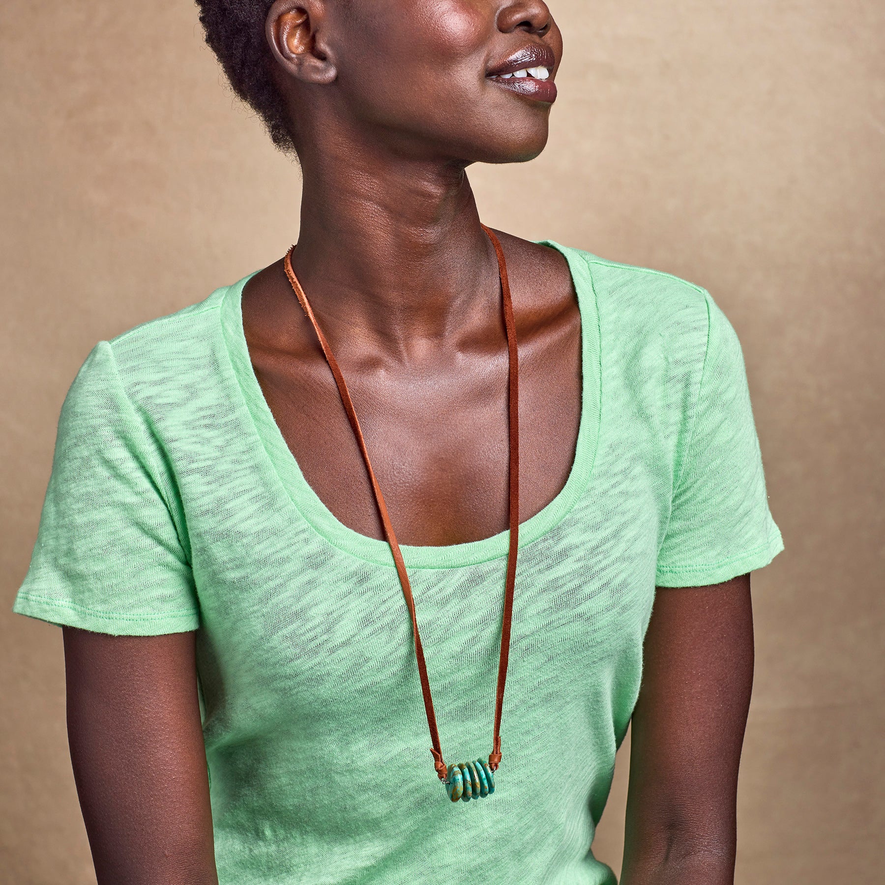 sundance-Incendio Turquoise Necklace-Sundance Outlet