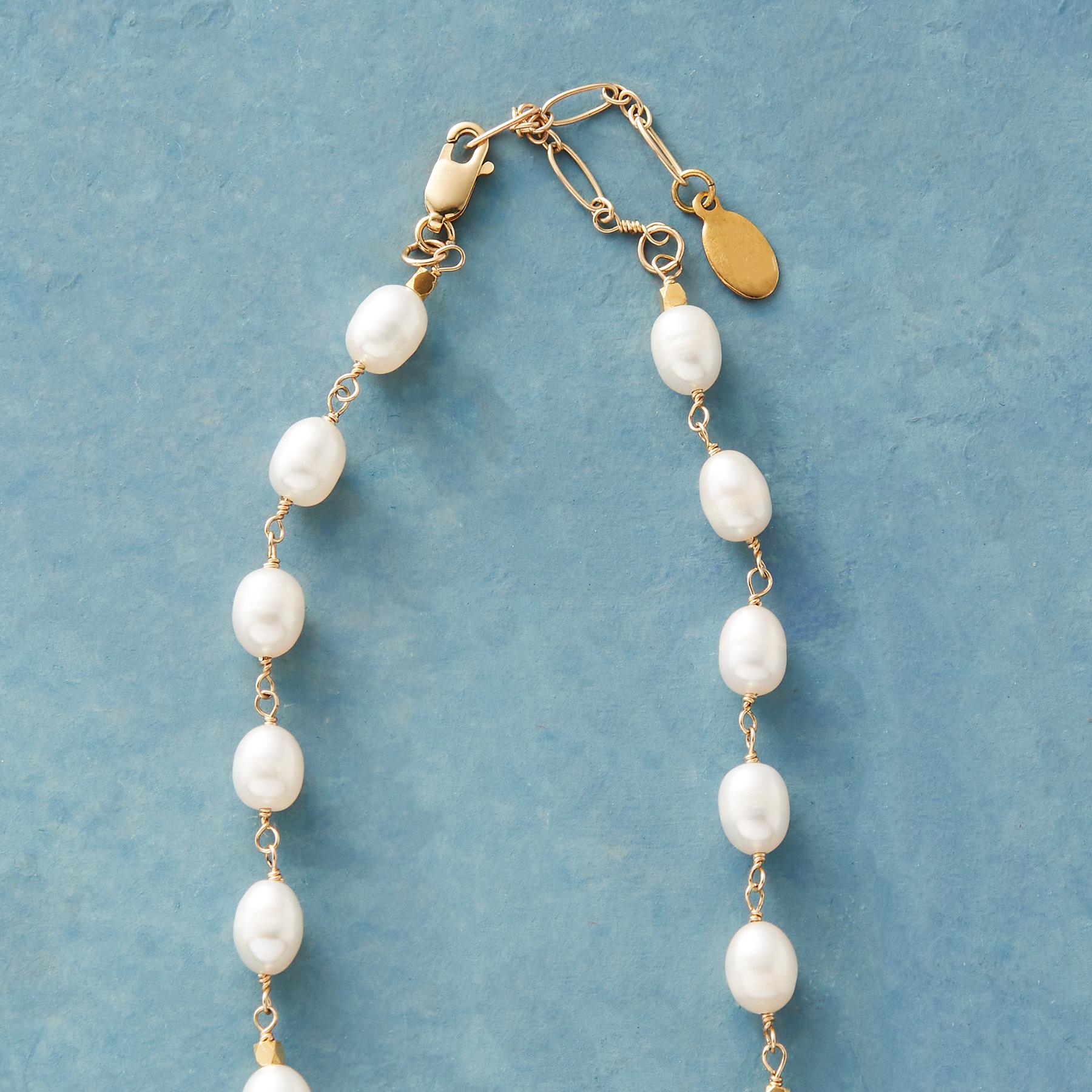 sundance-Pitter Patter Pearl Necklace-Sundance Outlet