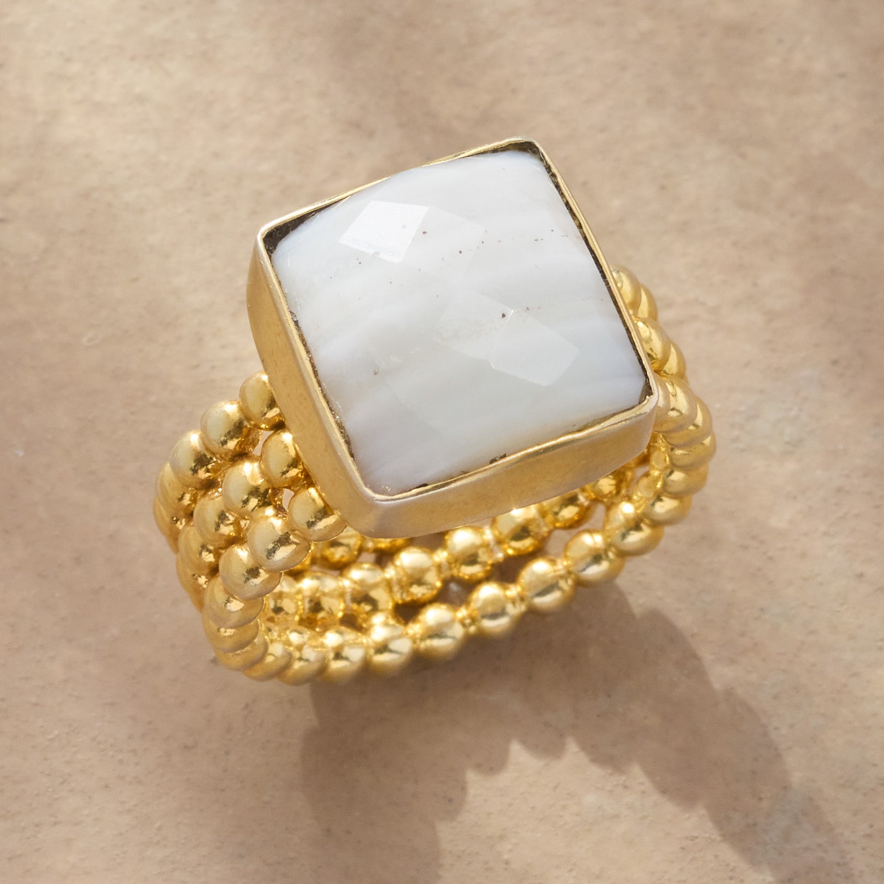 sundance-Gossamer Square Ring-Sundance Outlet