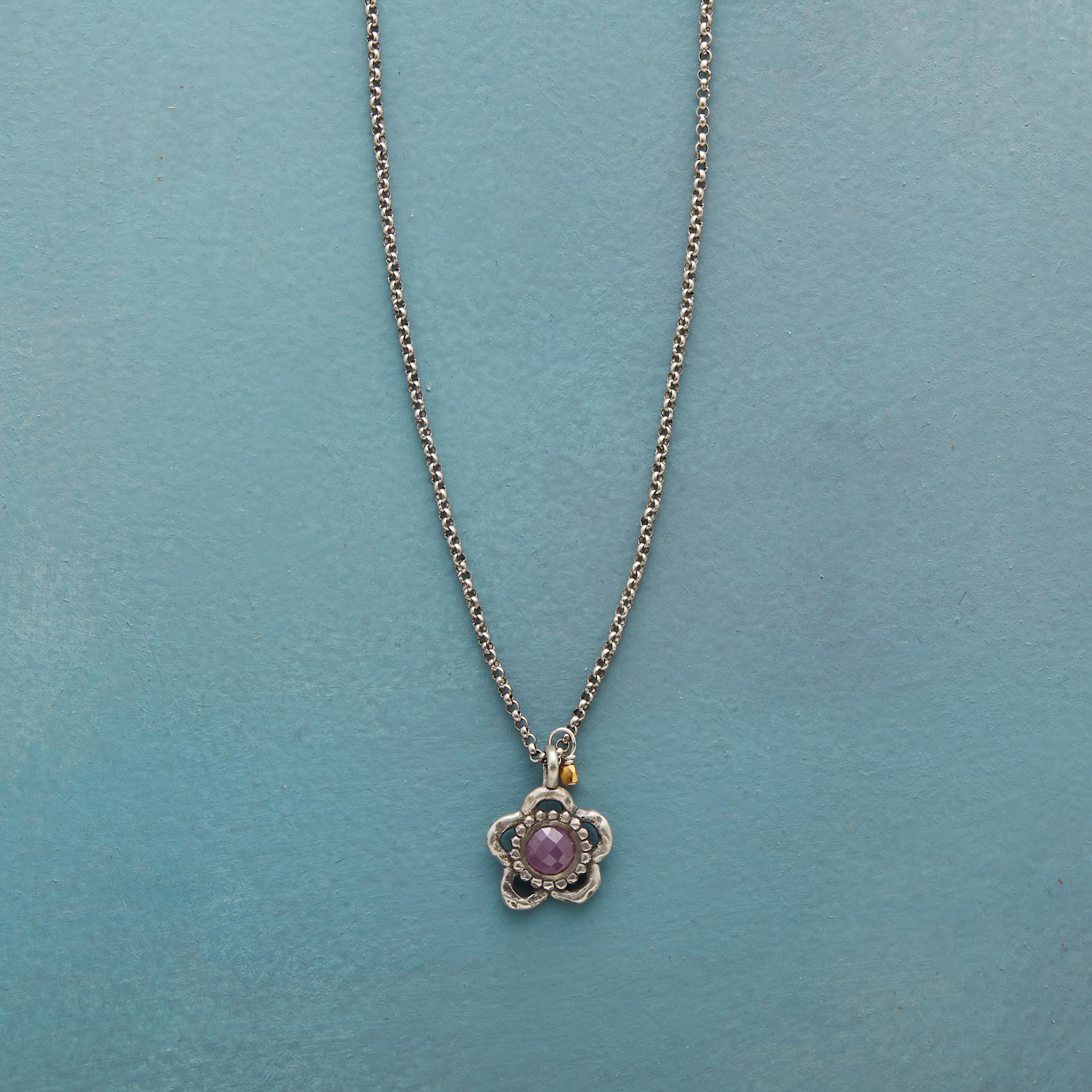 sundance-Birthstone Blossom Necklace-Sundance Outlet