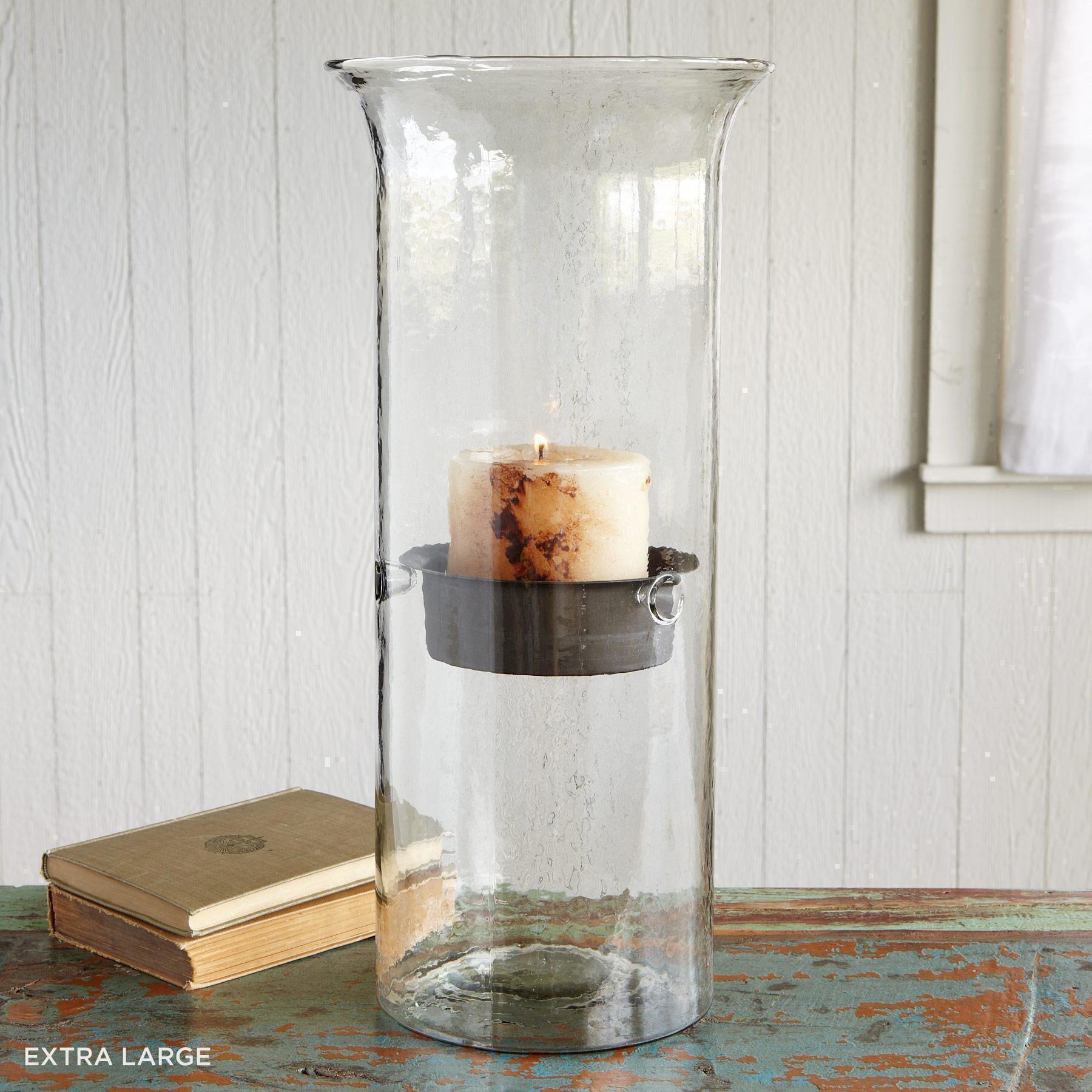 sundance-Blown Glass Hurricane-Sundance Outlet