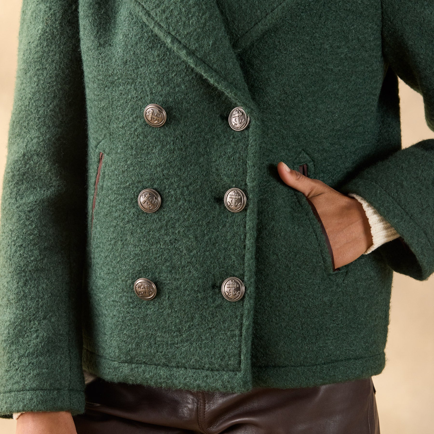 sundance-Alpenhorn Peacoat, Petite-Sundance Outlet