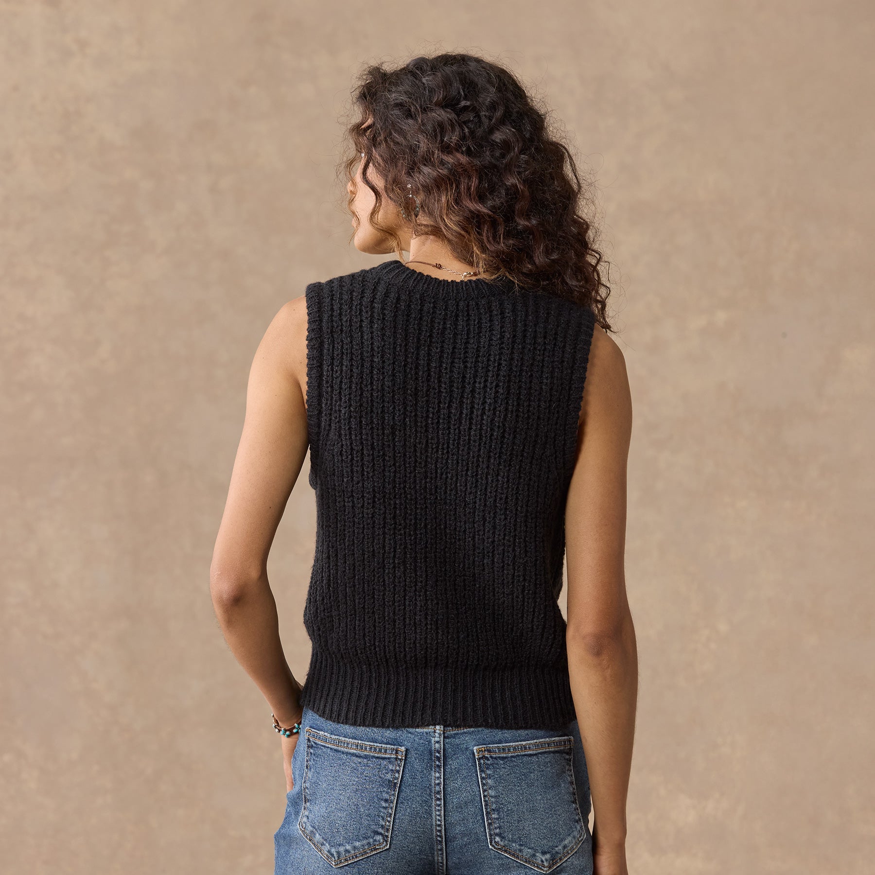 sundance-Carsyn Sweater Vest, Petite-Sundance Outlet