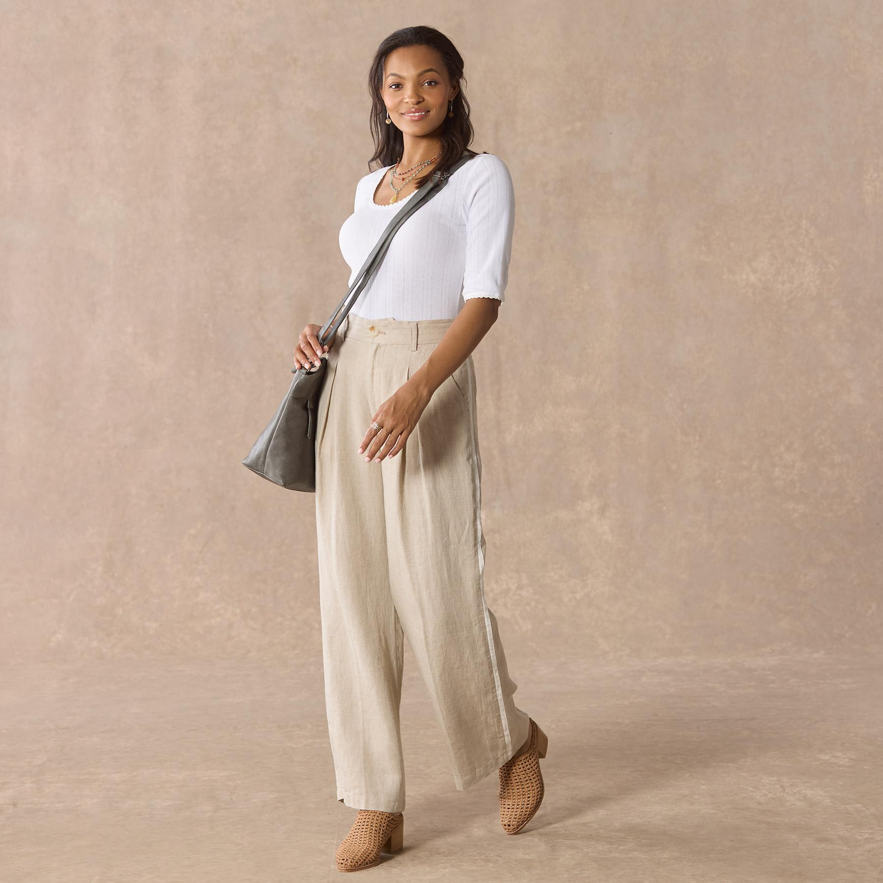 sundance-Perfect Pointelle 1/2 Sleeve Tee-Sundance Outlet