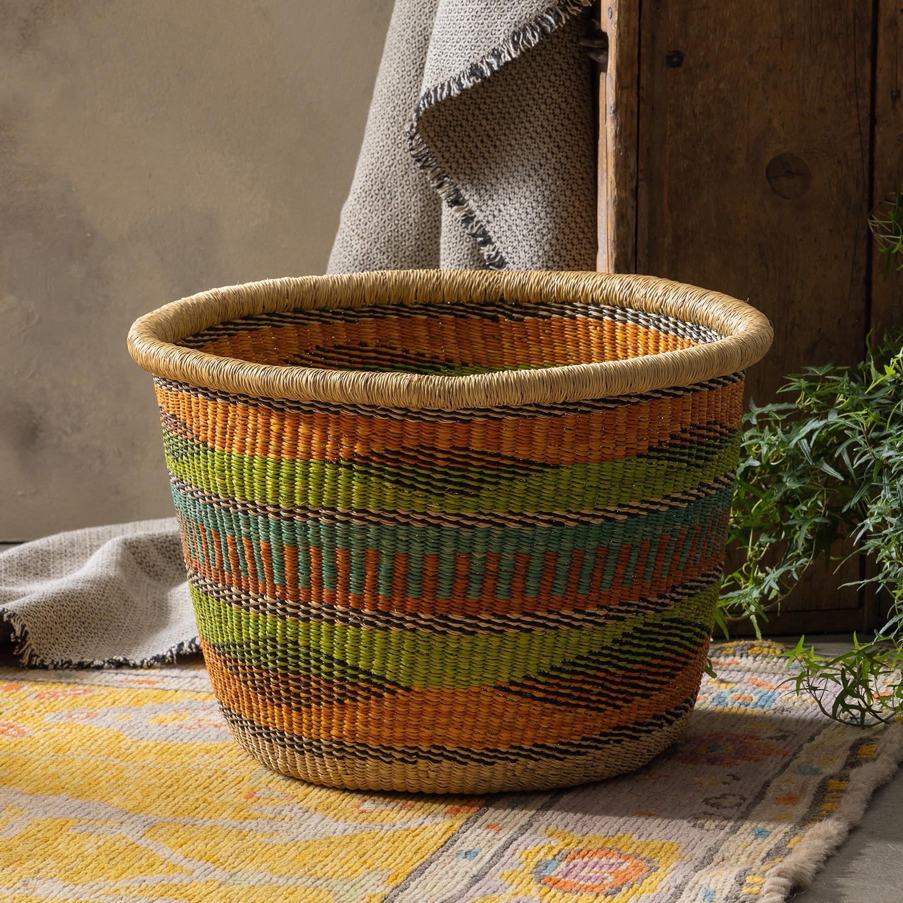sundance-One-Of-A-Kind Ghanian Baskets-Sundance Outlet
